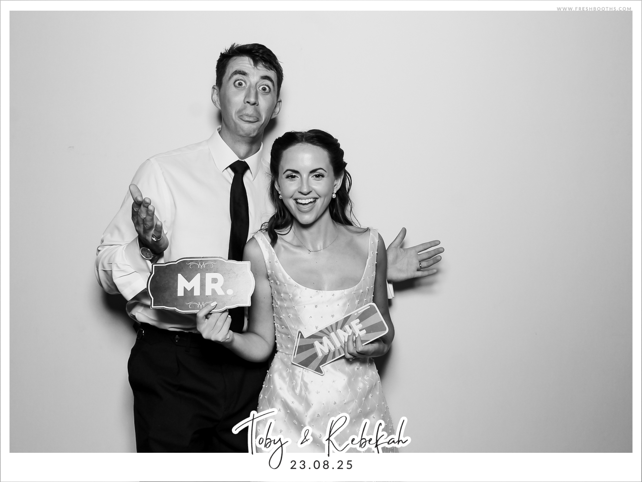 Toby & Rebekah Wedding  | View more photos from the event at gallery.freshbooths.com/u/FreshBooths/Toby-Rebekah-Wedding-0