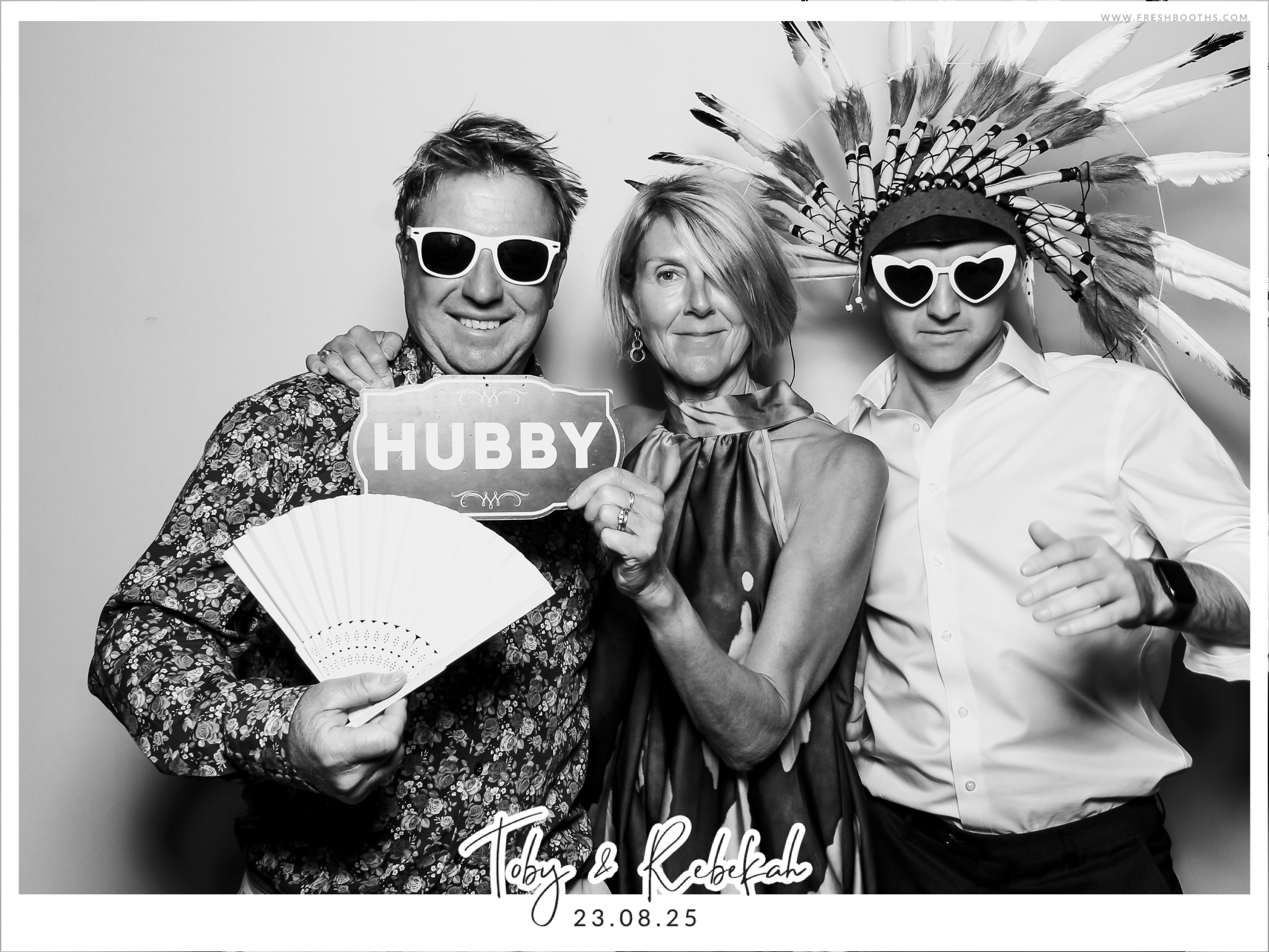 Toby & Rebekah Wedding  | View more photos from the event at gallery.freshbooths.com/u/FreshBooths/Toby-Rebekah-Wedding-0