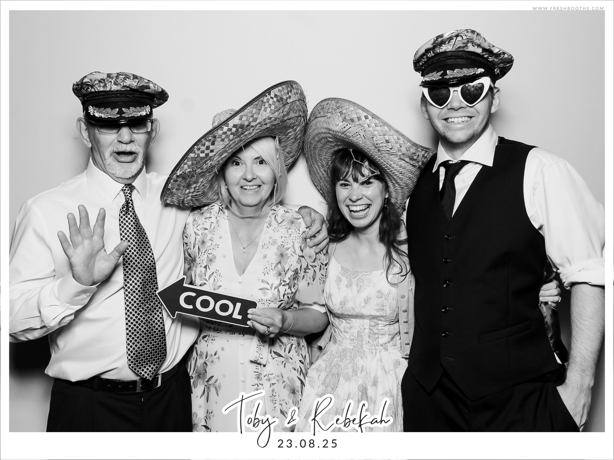Toby & Rebekah Wedding  | View more photos from the event at gallery.freshbooths.com/u/FreshBooths/Toby-Rebekah-Wedding-0