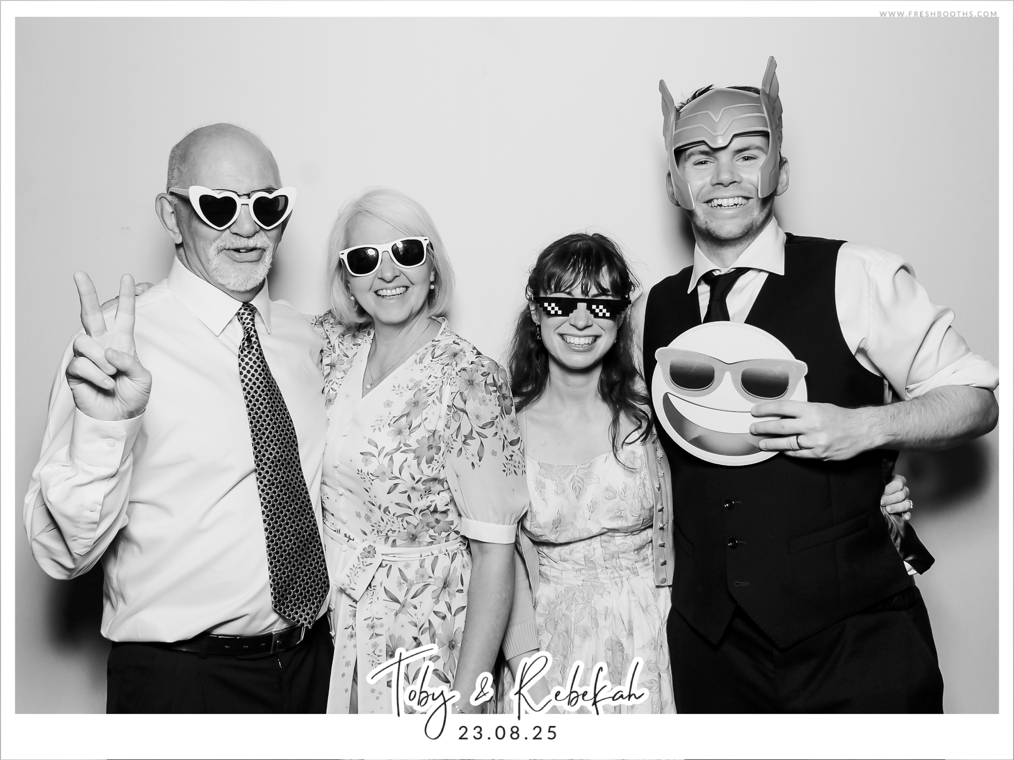 Toby & Rebekah Wedding  | View more photos from the event at gallery.freshbooths.com/u/FreshBooths/Toby-Rebekah-Wedding-0