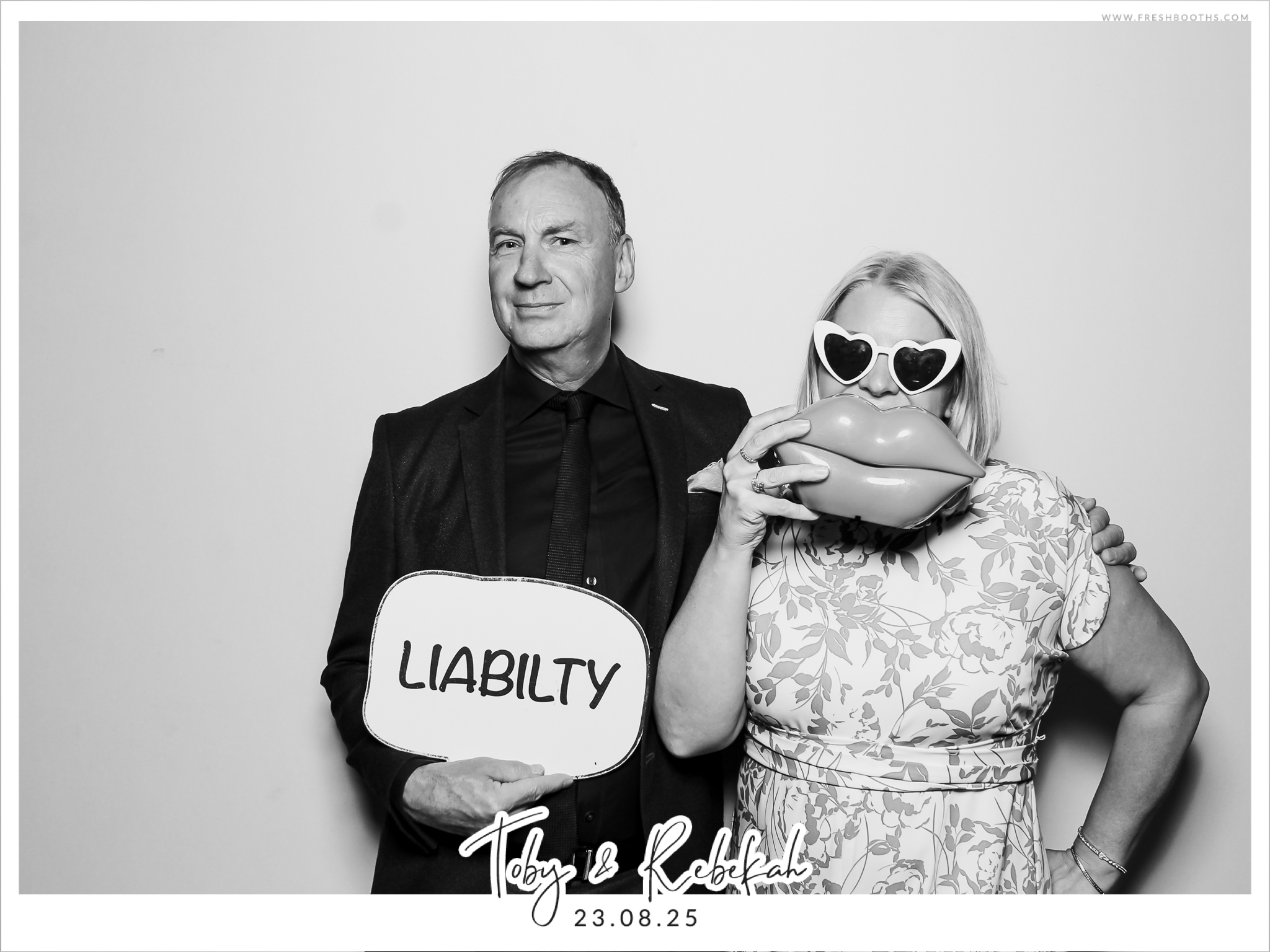 Toby & Rebekah Wedding  | View more photos from the event at gallery.freshbooths.com/u/FreshBooths/Toby-Rebekah-Wedding-0