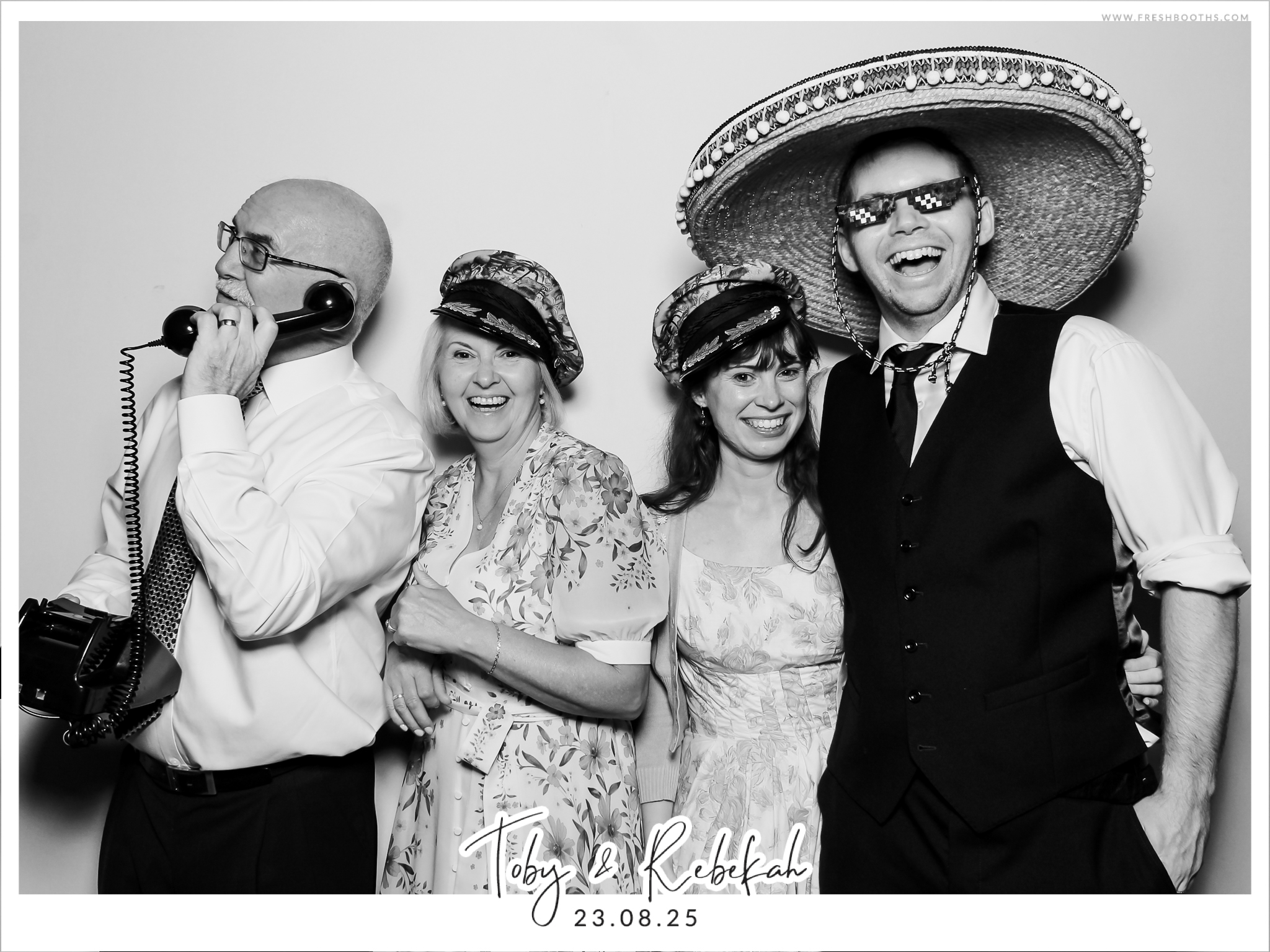 Toby & Rebekah Wedding  | View more photos from the event at gallery.freshbooths.com/u/FreshBooths/Toby-Rebekah-Wedding-0