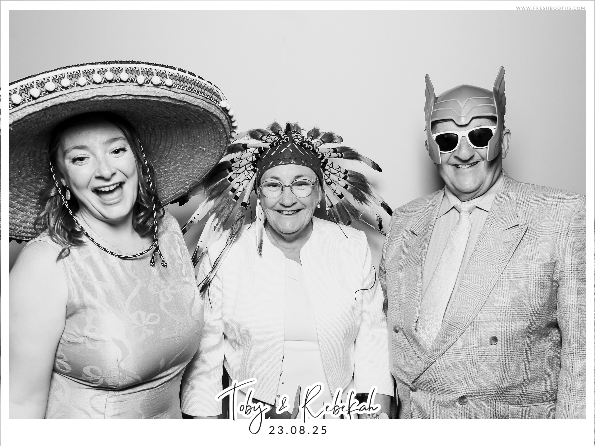 Toby & Rebekah Wedding  | View more photos from the event at gallery.freshbooths.com/u/FreshBooths/Toby-Rebekah-Wedding-0