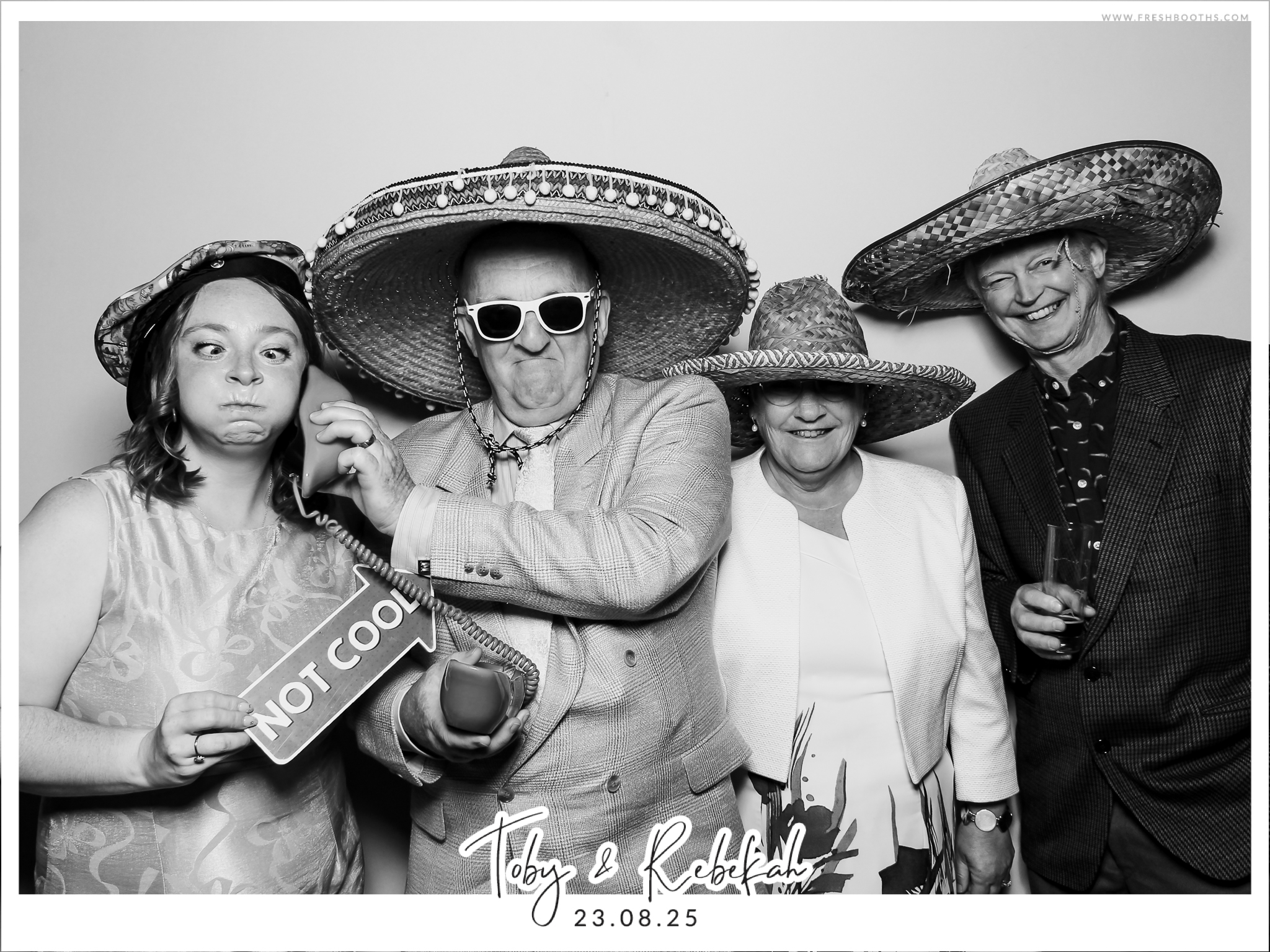Toby & Rebekah Wedding  | View more photos from the event at gallery.freshbooths.com/u/FreshBooths/Toby-Rebekah-Wedding-0