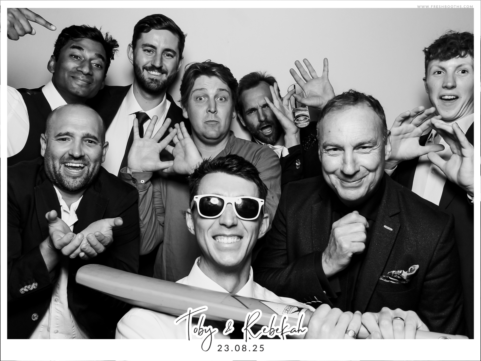 Toby & Rebekah Wedding  | View more photos from the event at gallery.freshbooths.com/u/FreshBooths/Toby-Rebekah-Wedding-0