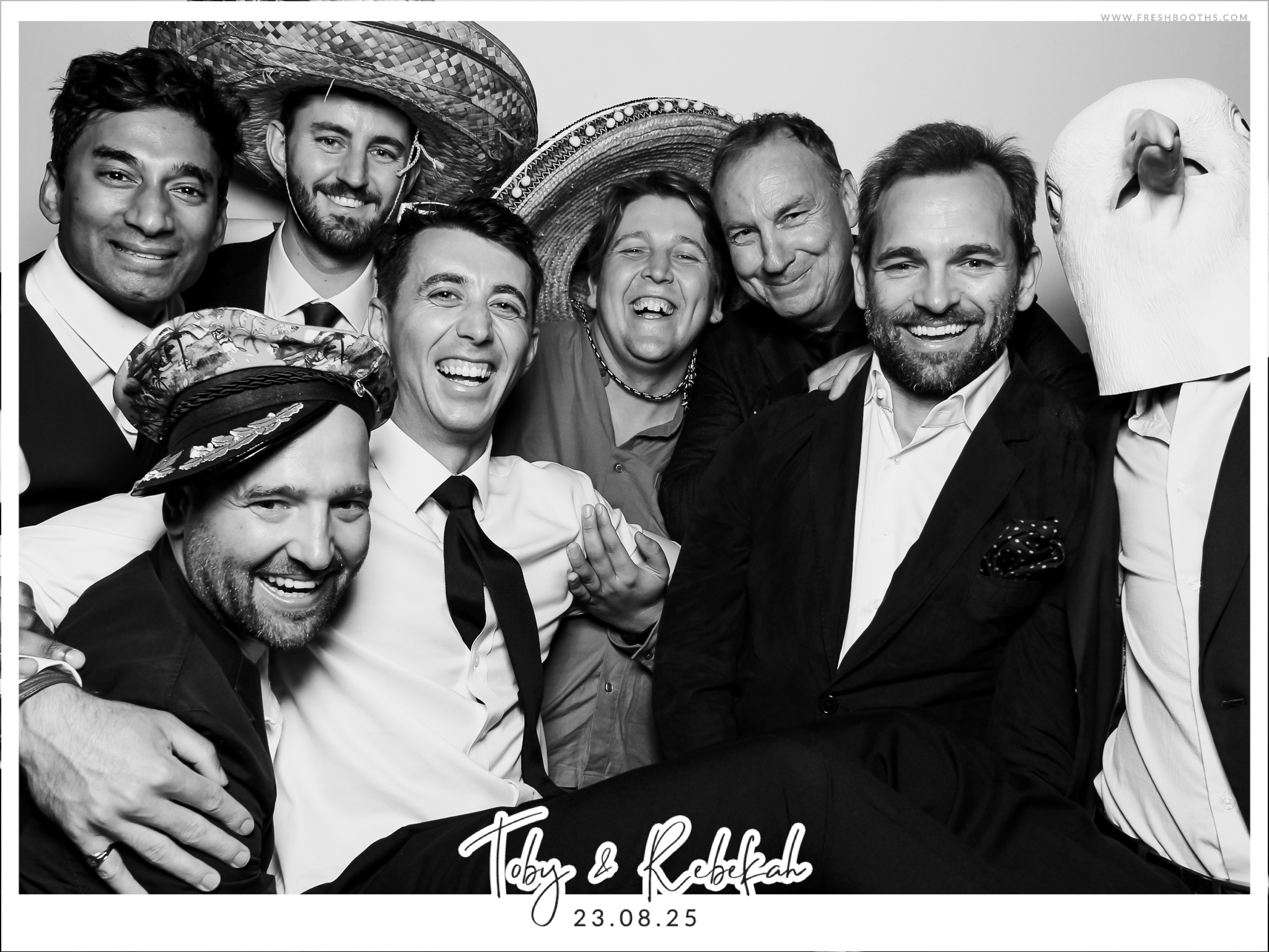 Toby & Rebekah Wedding  | View more photos from the event at gallery.freshbooths.com/u/FreshBooths/Toby-Rebekah-Wedding-0
