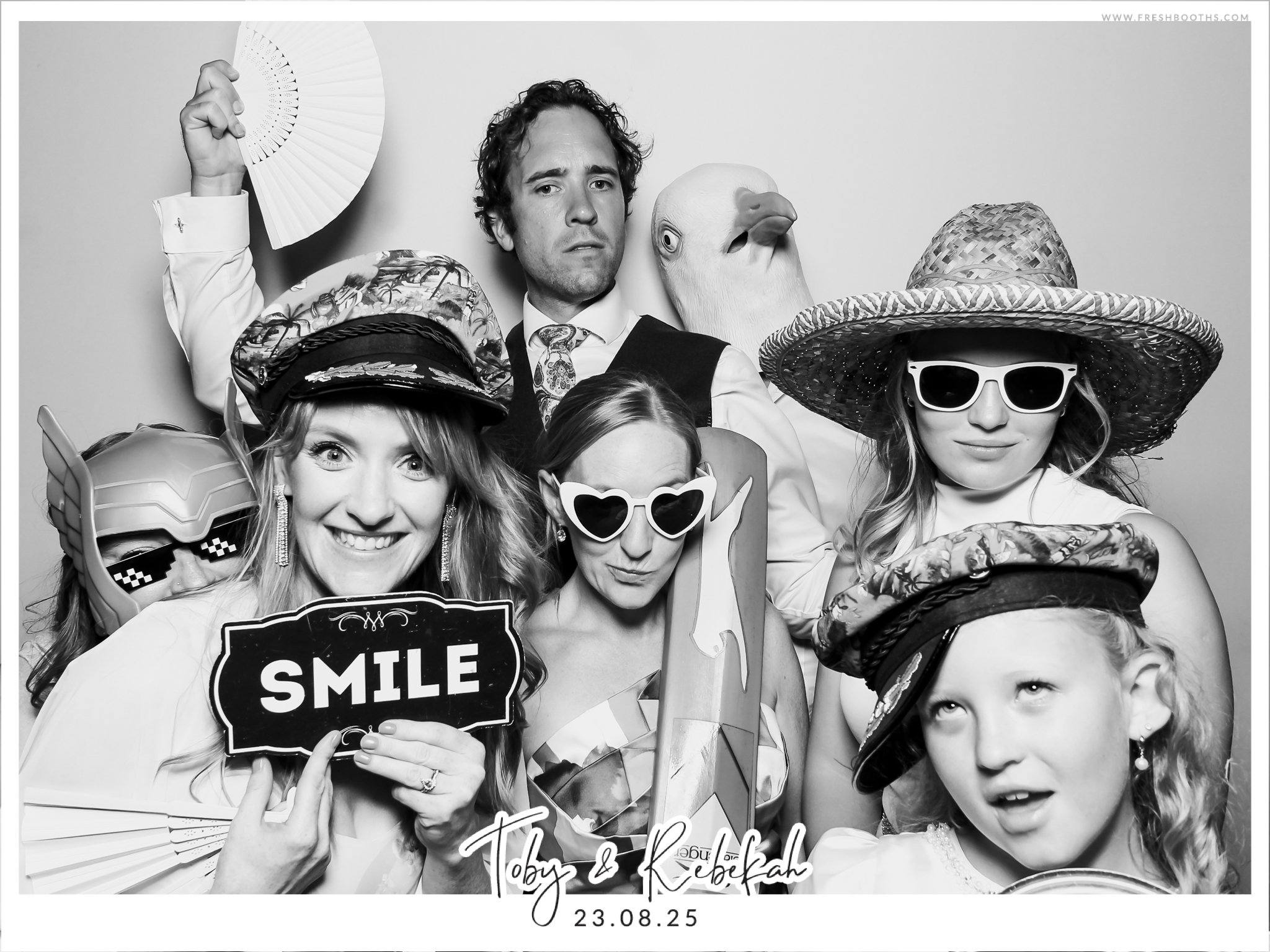 Toby & Rebekah Wedding  | View more photos from the event at gallery.freshbooths.com/u/FreshBooths/Toby-Rebekah-Wedding-0