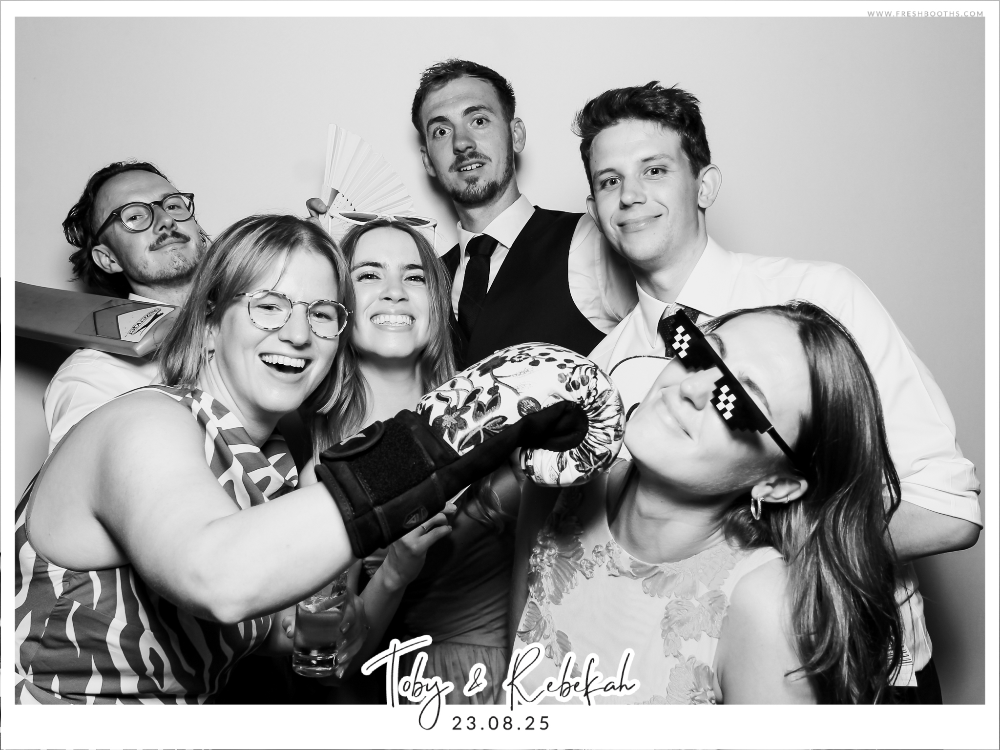 Toby & Rebekah Wedding  | View more photos from the event at gallery.freshbooths.com/u/FreshBooths/Toby-Rebekah-Wedding-0