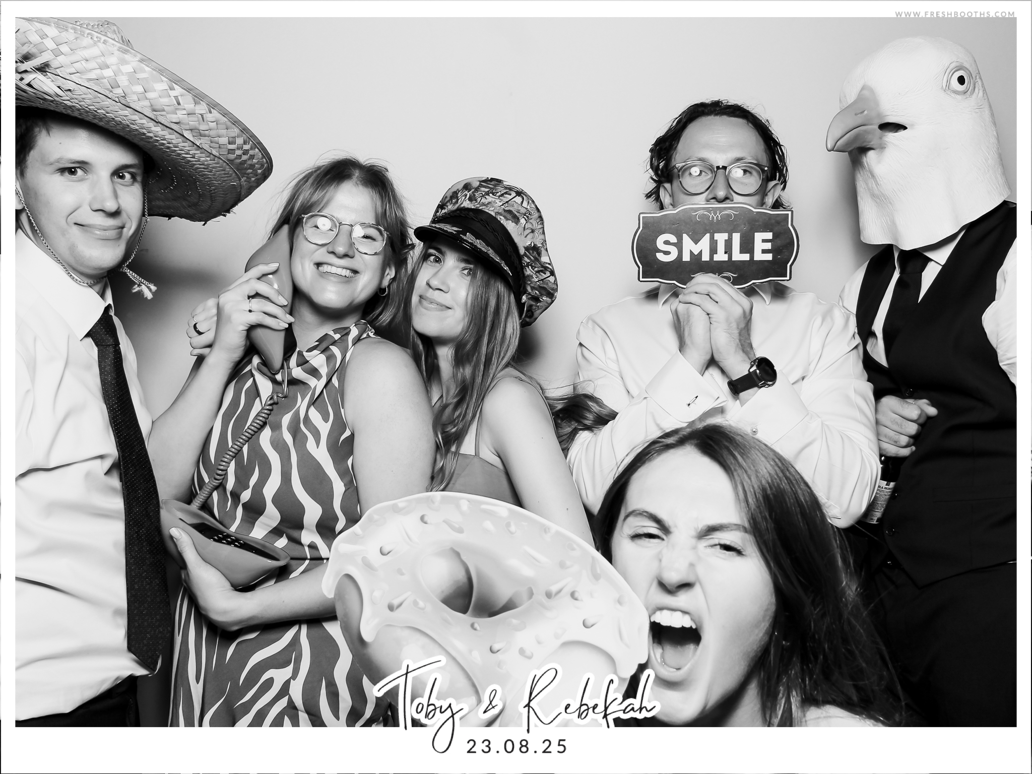 Toby & Rebekah Wedding  | View more photos from the event at gallery.freshbooths.com/u/FreshBooths/Toby-Rebekah-Wedding-0