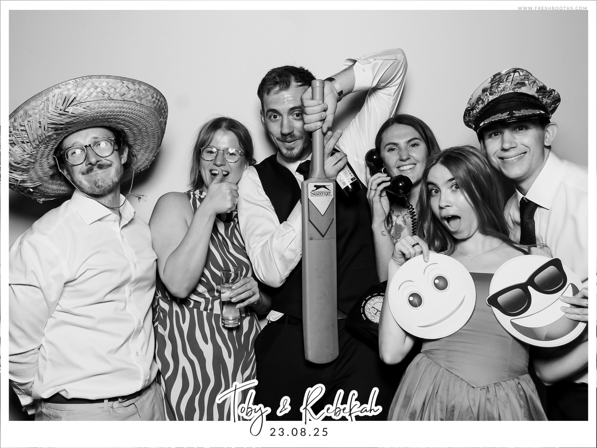 Toby & Rebekah Wedding  | View more photos from the event at gallery.freshbooths.com/u/FreshBooths/Toby-Rebekah-Wedding-0