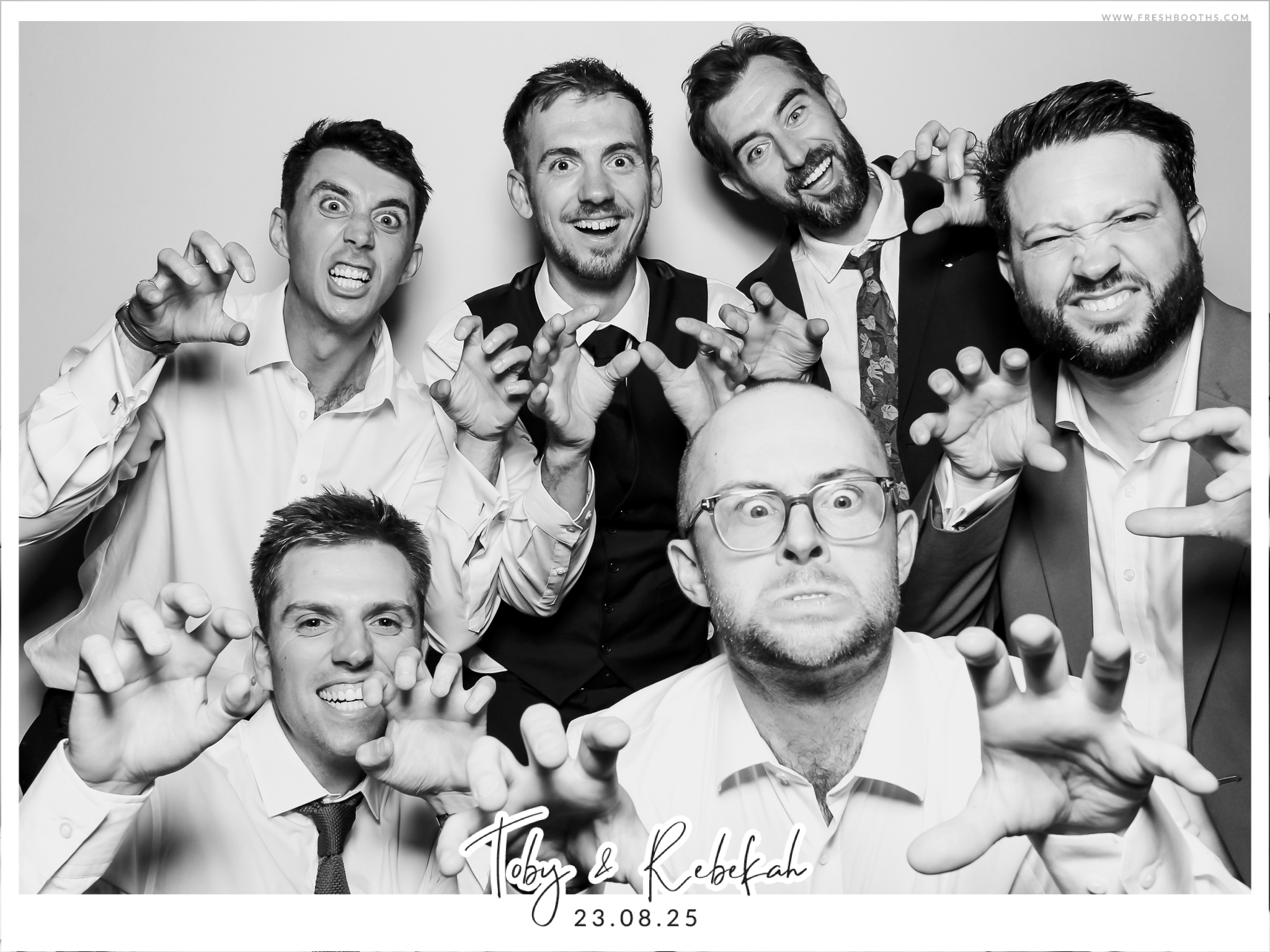 Toby & Rebekah Wedding  | View more photos from the event at gallery.freshbooths.com/u/FreshBooths/Toby-Rebekah-Wedding-0