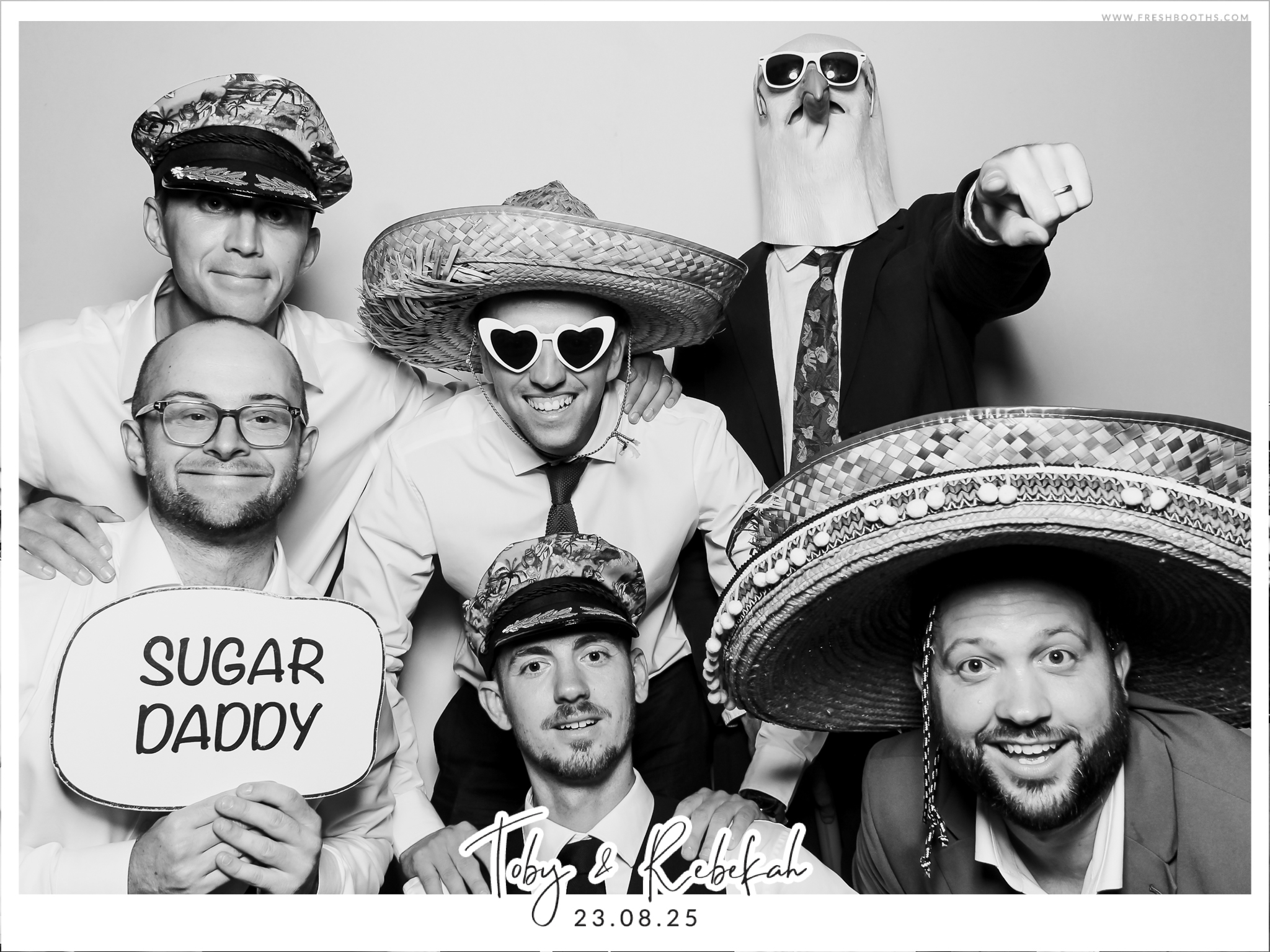 Toby & Rebekah Wedding  | View more photos from the event at gallery.freshbooths.com/u/FreshBooths/Toby-Rebekah-Wedding-0