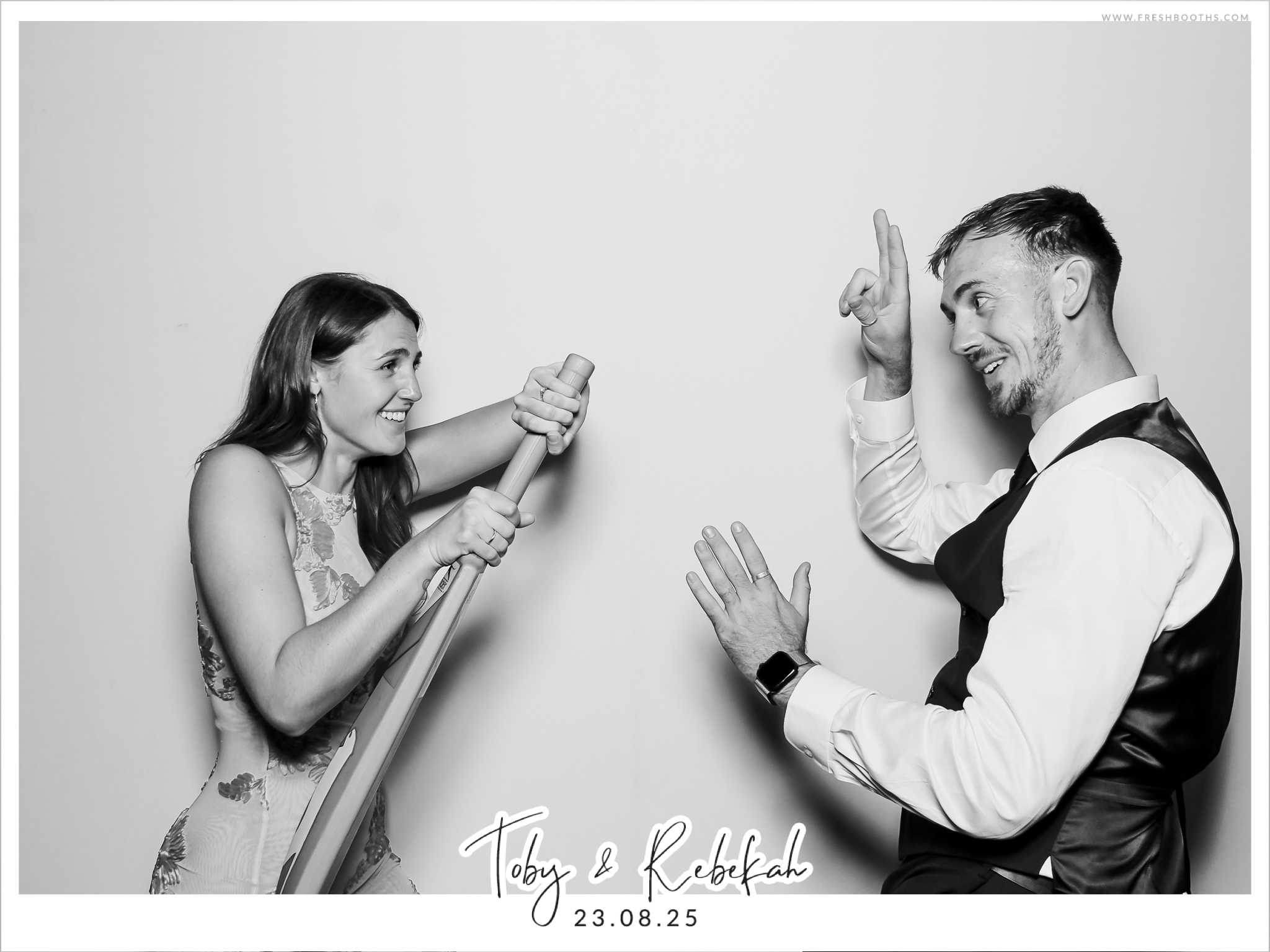 Toby & Rebekah Wedding  | View more photos from the event at gallery.freshbooths.com/u/FreshBooths/Toby-Rebekah-Wedding-0