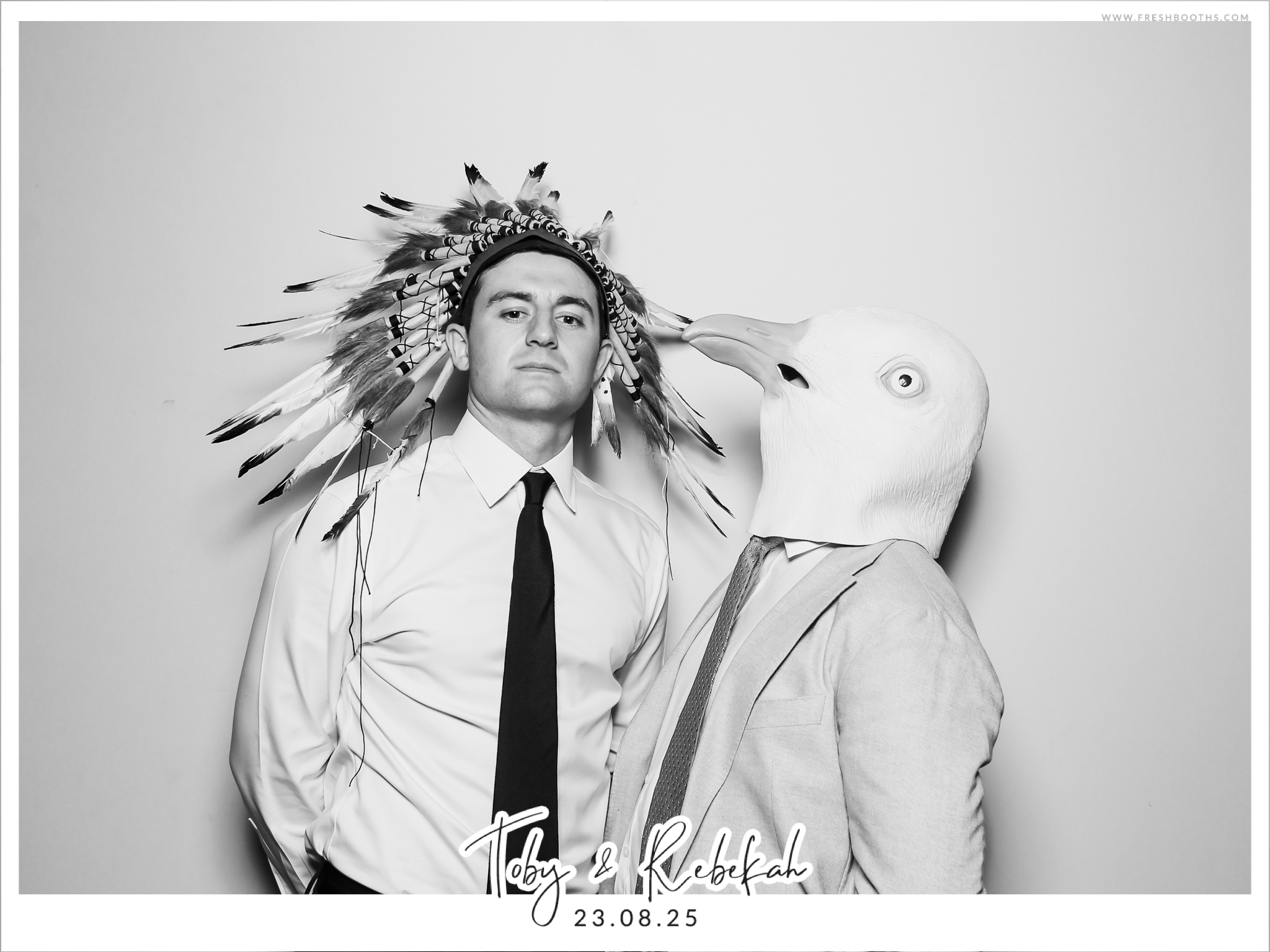 Toby & Rebekah Wedding  | View more photos from the event at gallery.freshbooths.com/u/FreshBooths/Toby-Rebekah-Wedding-0
