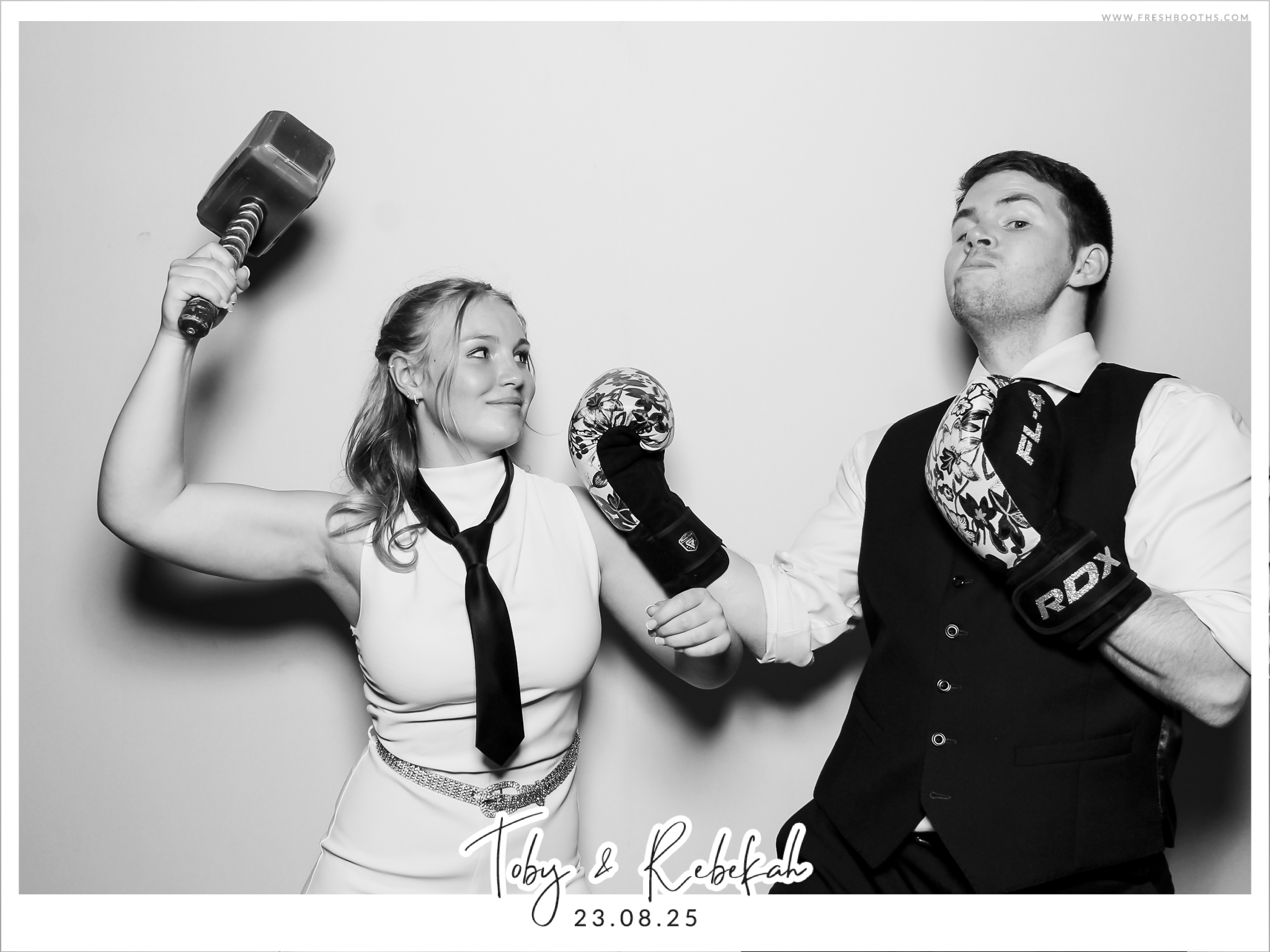 Toby & Rebekah Wedding  | View more photos from the event at gallery.freshbooths.com/u/FreshBooths/Toby-Rebekah-Wedding-0