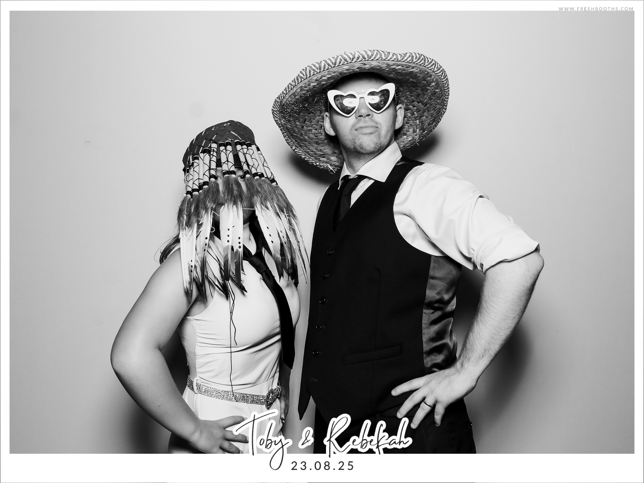Toby & Rebekah Wedding  | View more photos from the event at gallery.freshbooths.com/u/FreshBooths/Toby-Rebekah-Wedding-0