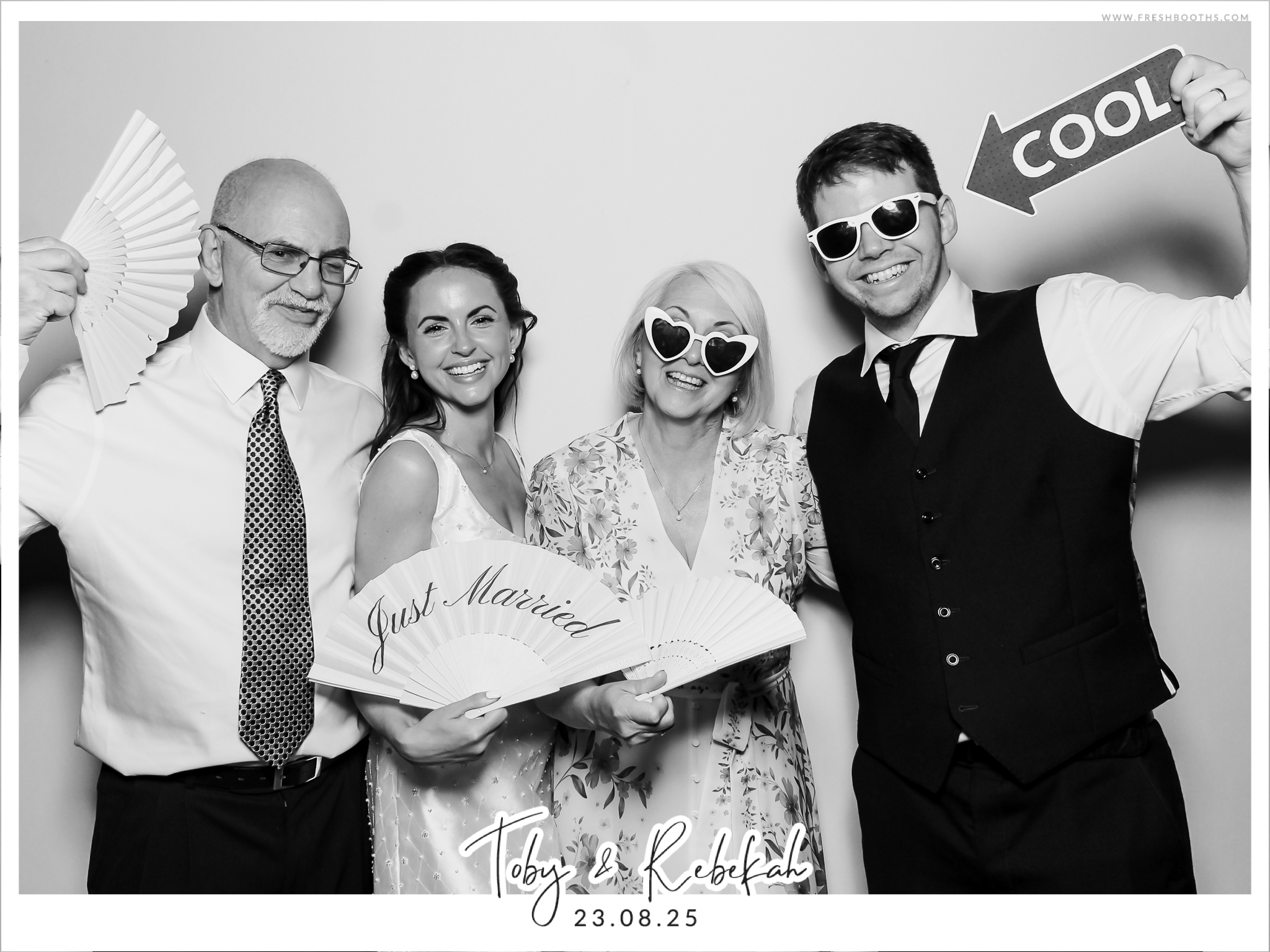 Toby & Rebekah Wedding  | View more photos from the event at gallery.freshbooths.com/u/FreshBooths/Toby-Rebekah-Wedding-0