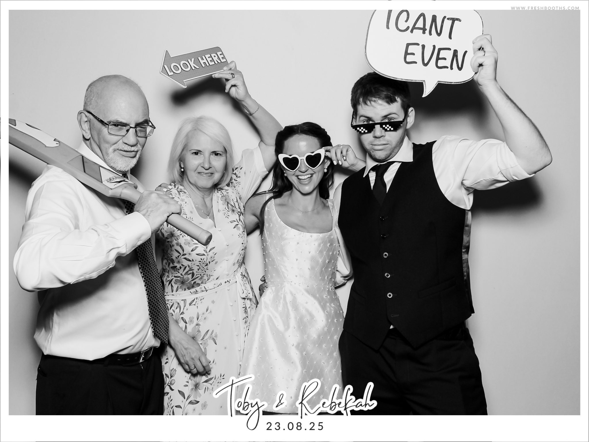 Toby & Rebekah Wedding  | View more photos from the event at gallery.freshbooths.com/u/FreshBooths/Toby-Rebekah-Wedding-0