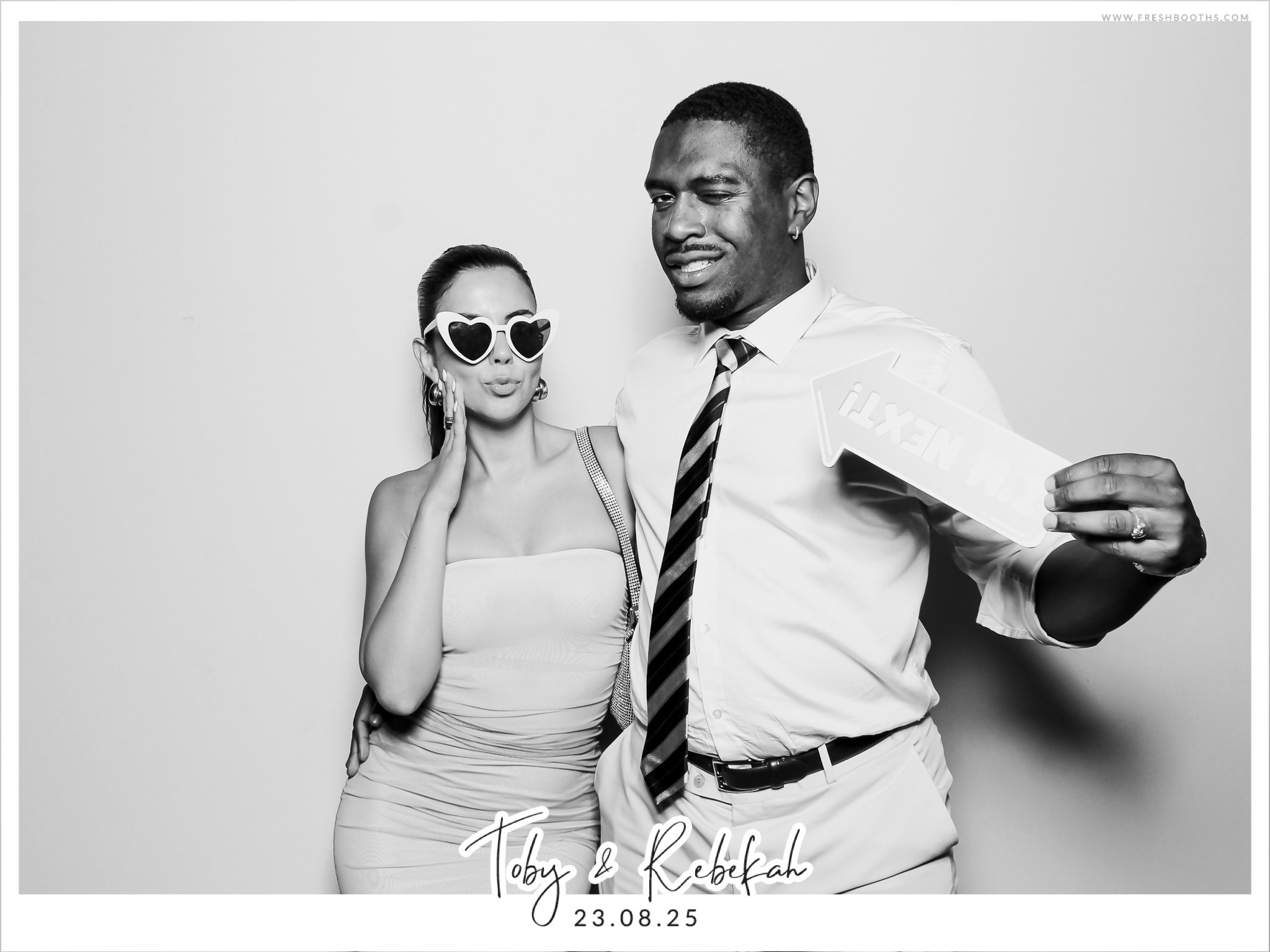 Toby & Rebekah Wedding  | View more photos from the event at gallery.freshbooths.com/u/FreshBooths/Toby-Rebekah-Wedding-0