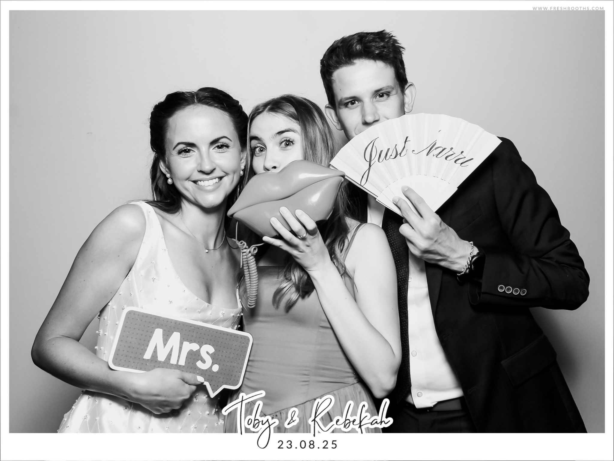 Toby & Rebekah Wedding  | View more photos from the event at gallery.freshbooths.com/u/FreshBooths/Toby-Rebekah-Wedding-0