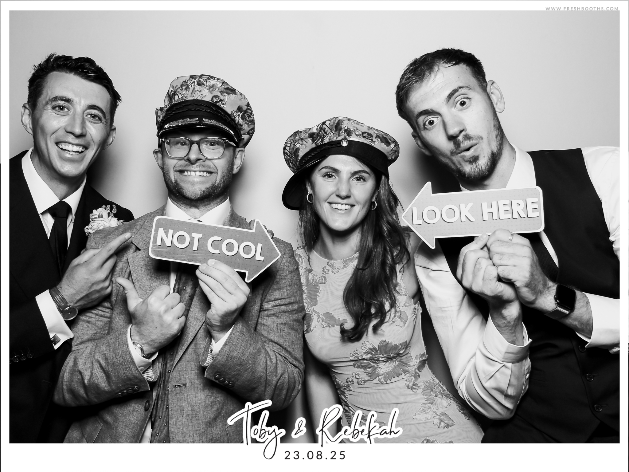 Toby & Rebekah Wedding  | View more photos from the event at gallery.freshbooths.com/u/FreshBooths/Toby-Rebekah-Wedding-0