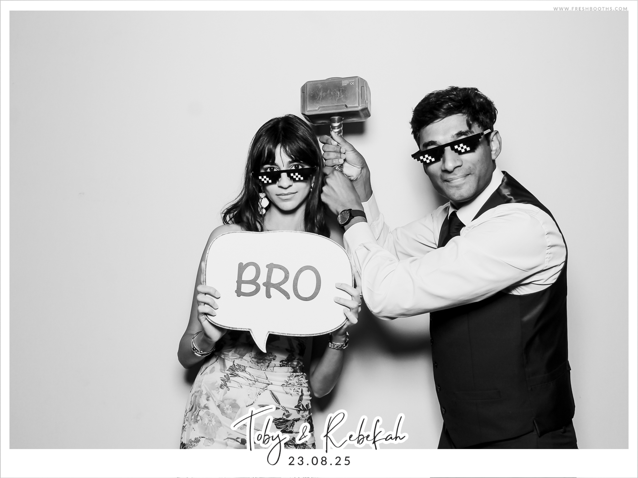Toby & Rebekah Wedding  | View more photos from the event at gallery.freshbooths.com/u/FreshBooths/Toby-Rebekah-Wedding-0