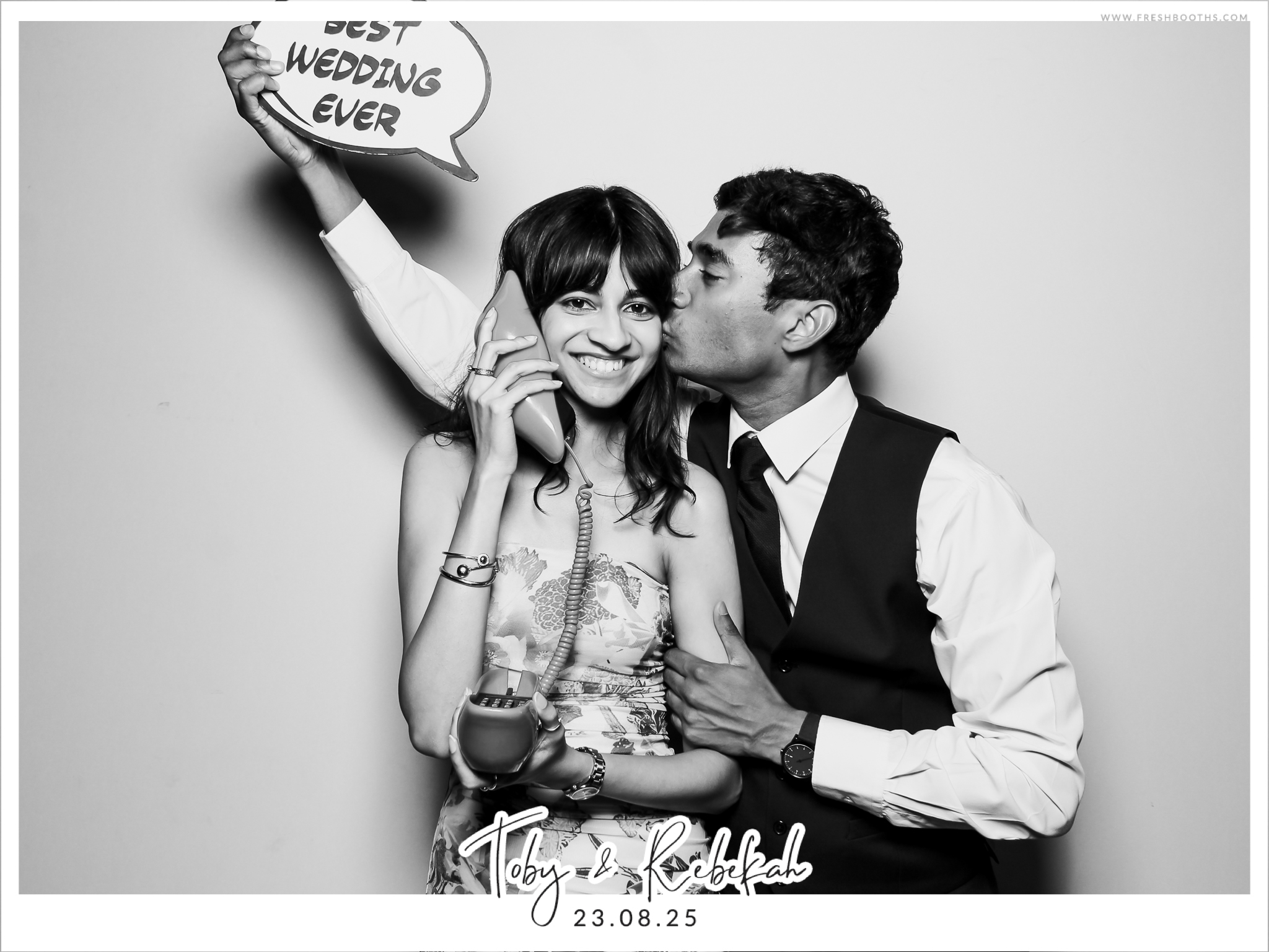 Toby & Rebekah Wedding  | View more photos from the event at gallery.freshbooths.com/u/FreshBooths/Toby-Rebekah-Wedding-0
