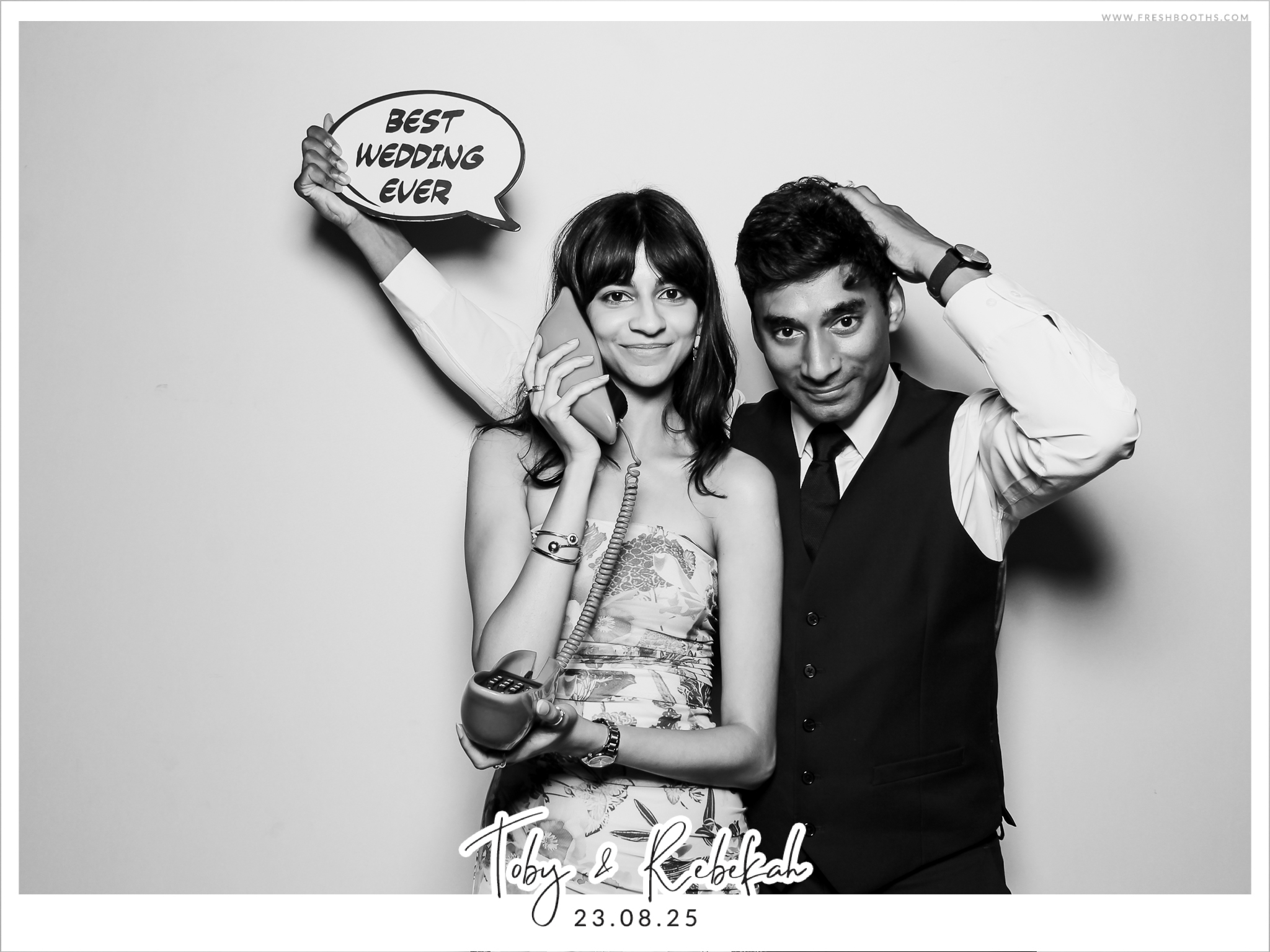 Toby & Rebekah Wedding  | View more photos from the event at gallery.freshbooths.com/u/FreshBooths/Toby-Rebekah-Wedding-0