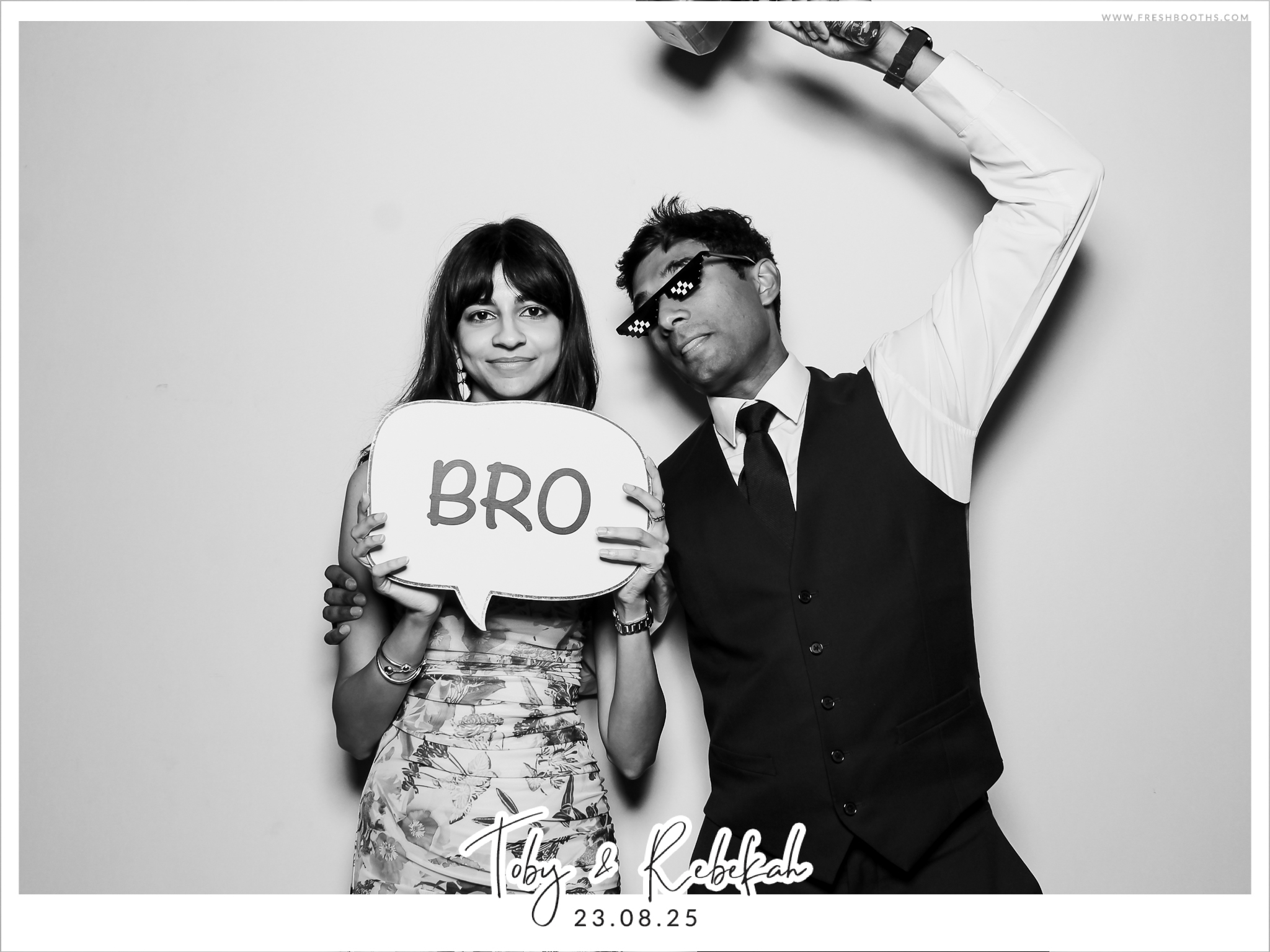 Toby & Rebekah Wedding  | View more photos from the event at gallery.freshbooths.com/u/FreshBooths/Toby-Rebekah-Wedding-0