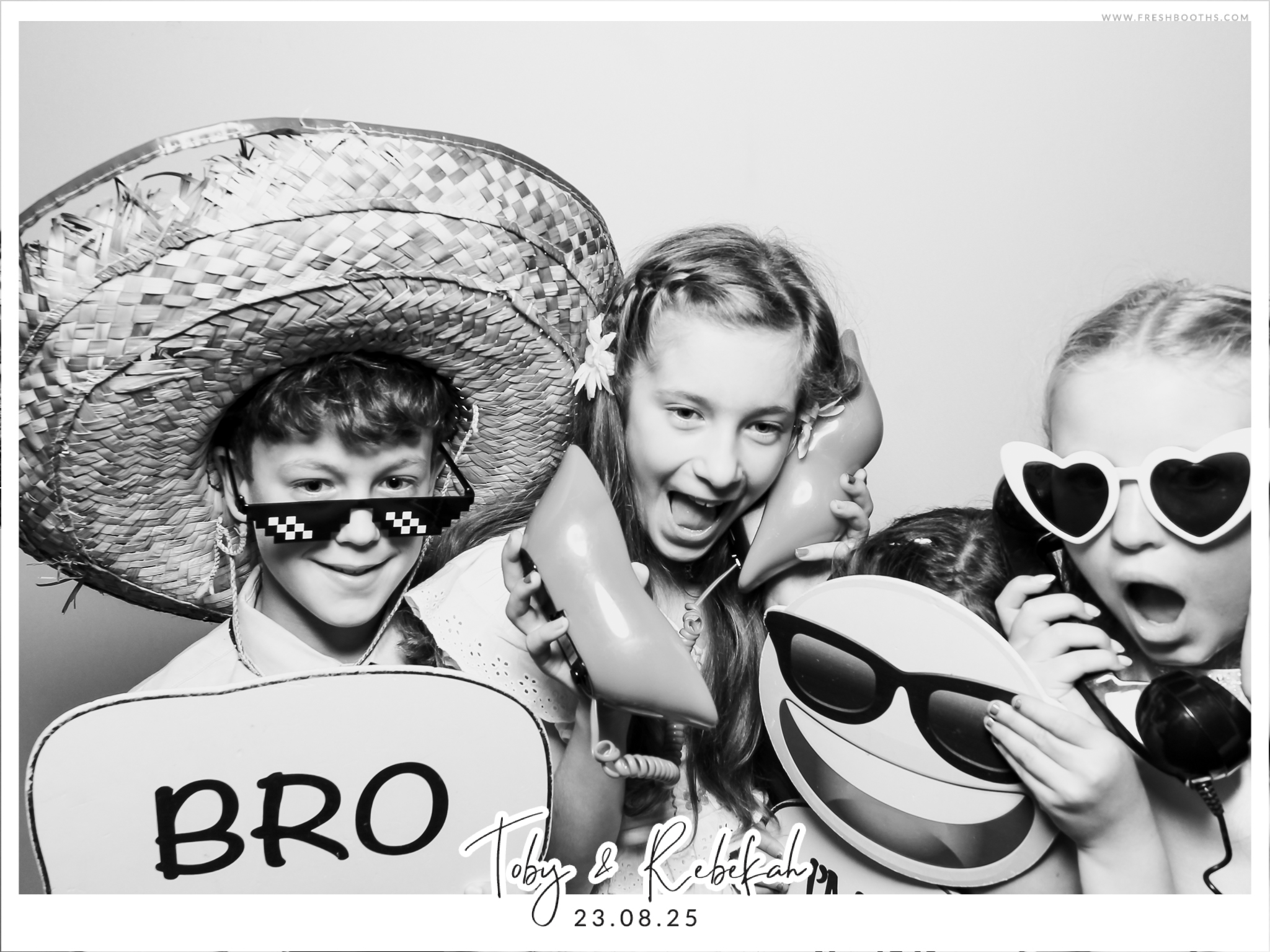 Toby & Rebekah Wedding  | View more photos from the event at gallery.freshbooths.com/u/FreshBooths/Toby-Rebekah-Wedding-0