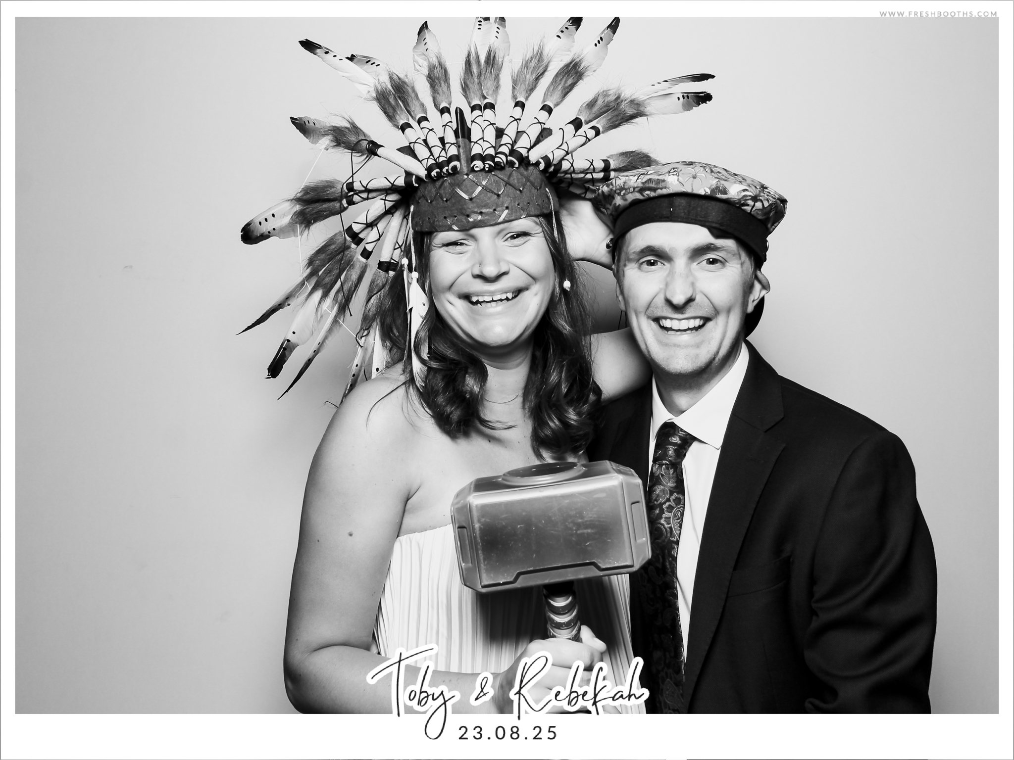 Toby & Rebekah Wedding  | View more photos from the event at gallery.freshbooths.com/u/FreshBooths/Toby-Rebekah-Wedding-0
