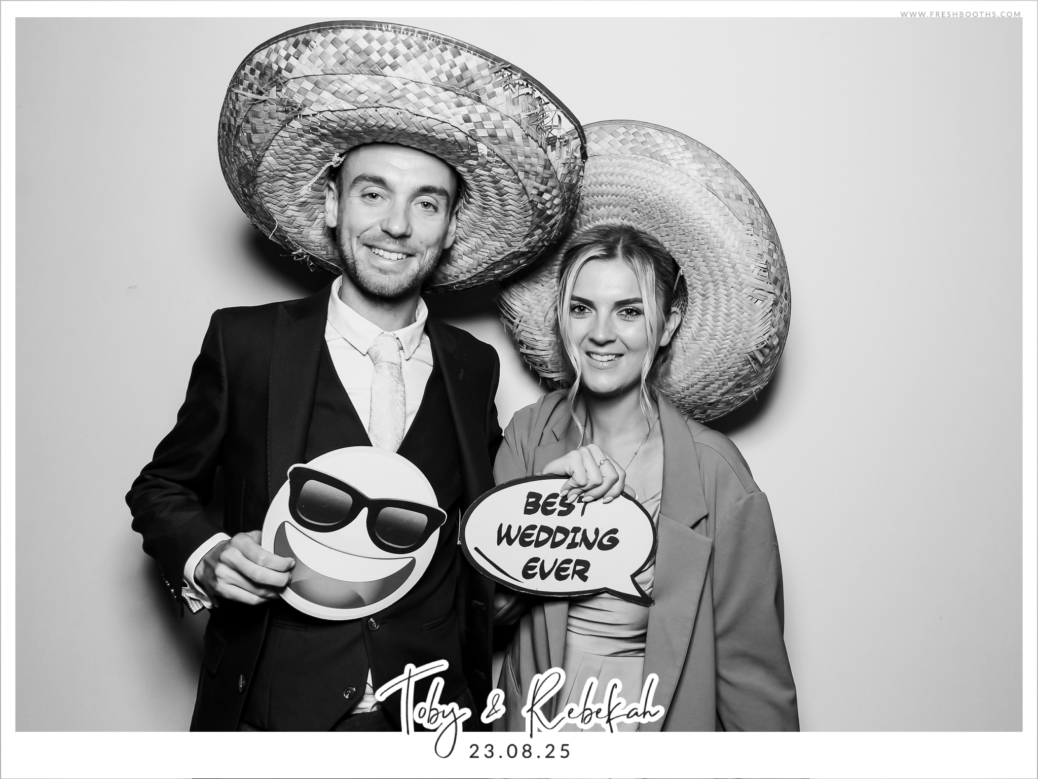 Toby & Rebekah Wedding  | View more photos from the event at gallery.freshbooths.com/u/FreshBooths/Toby-Rebekah-Wedding-0
