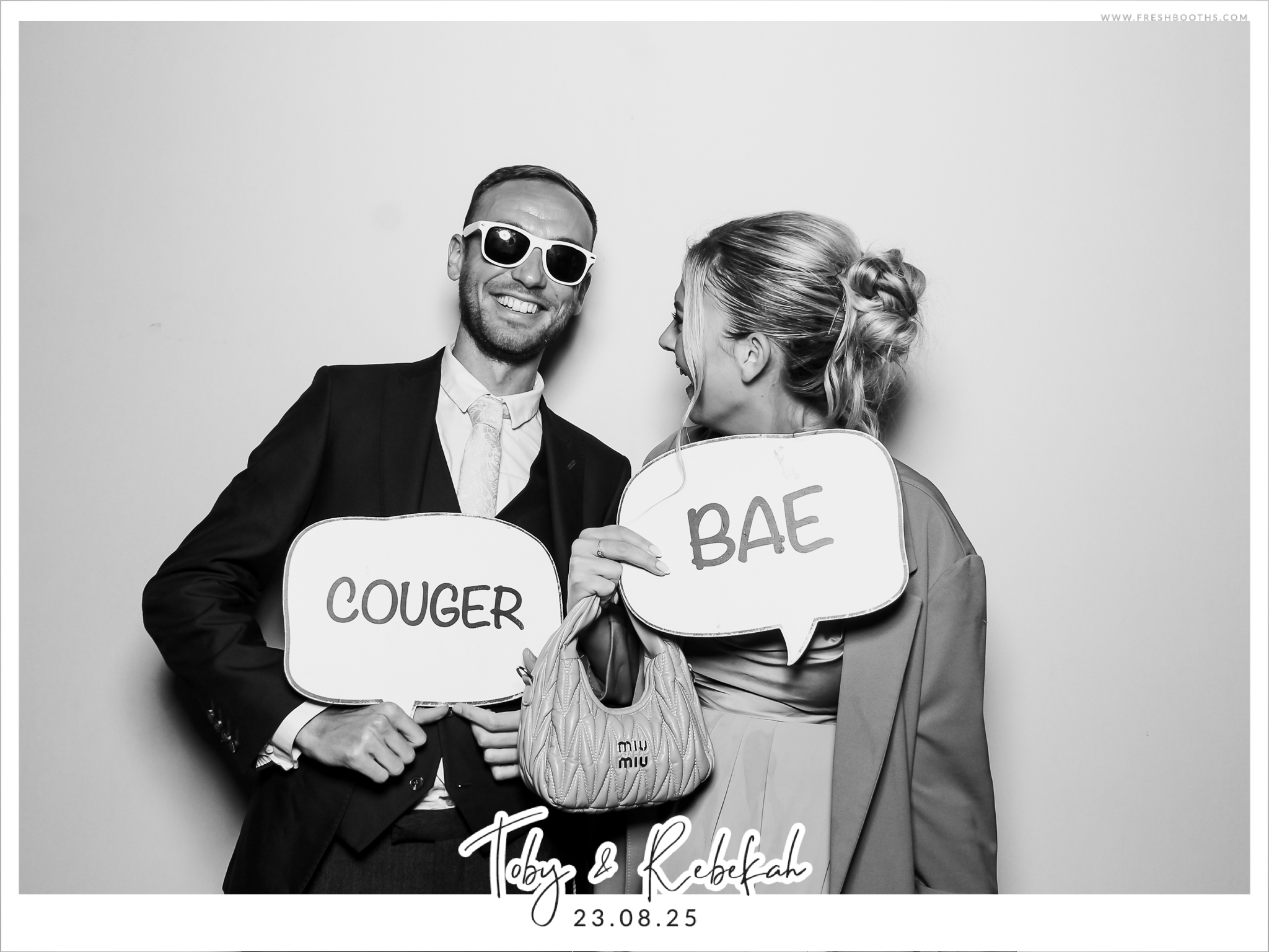Toby & Rebekah Wedding  | View more photos from the event at gallery.freshbooths.com/u/FreshBooths/Toby-Rebekah-Wedding-0