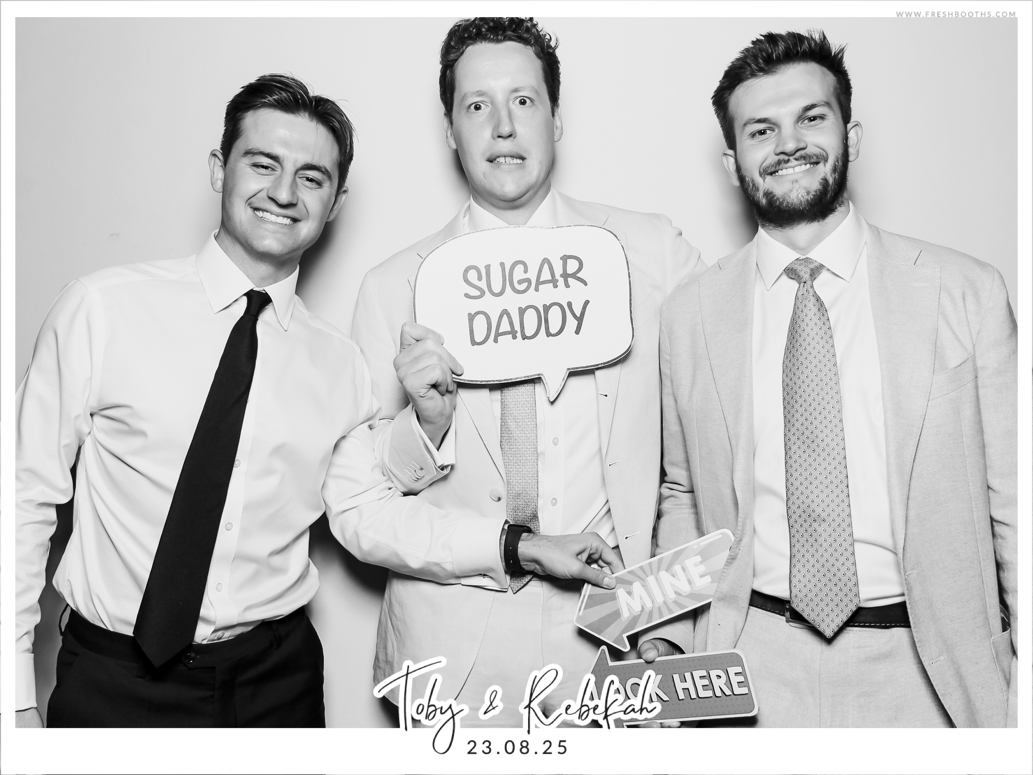 Toby & Rebekah Wedding  | View more photos from the event at gallery.freshbooths.com/u/FreshBooths/Toby-Rebekah-Wedding-0