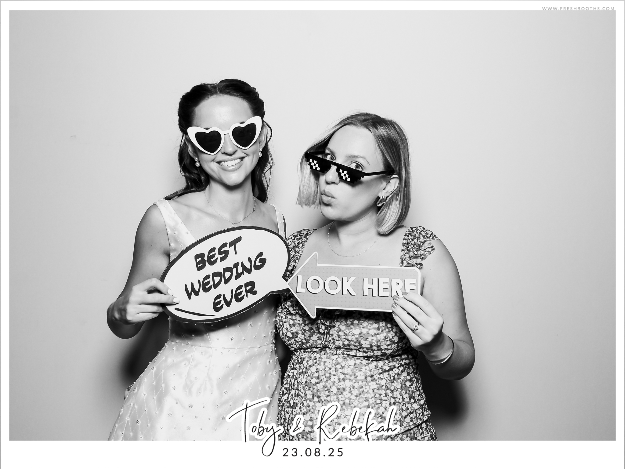 Toby & Rebekah Wedding  | View more photos from the event at gallery.freshbooths.com/u/FreshBooths/Toby-Rebekah-Wedding-0