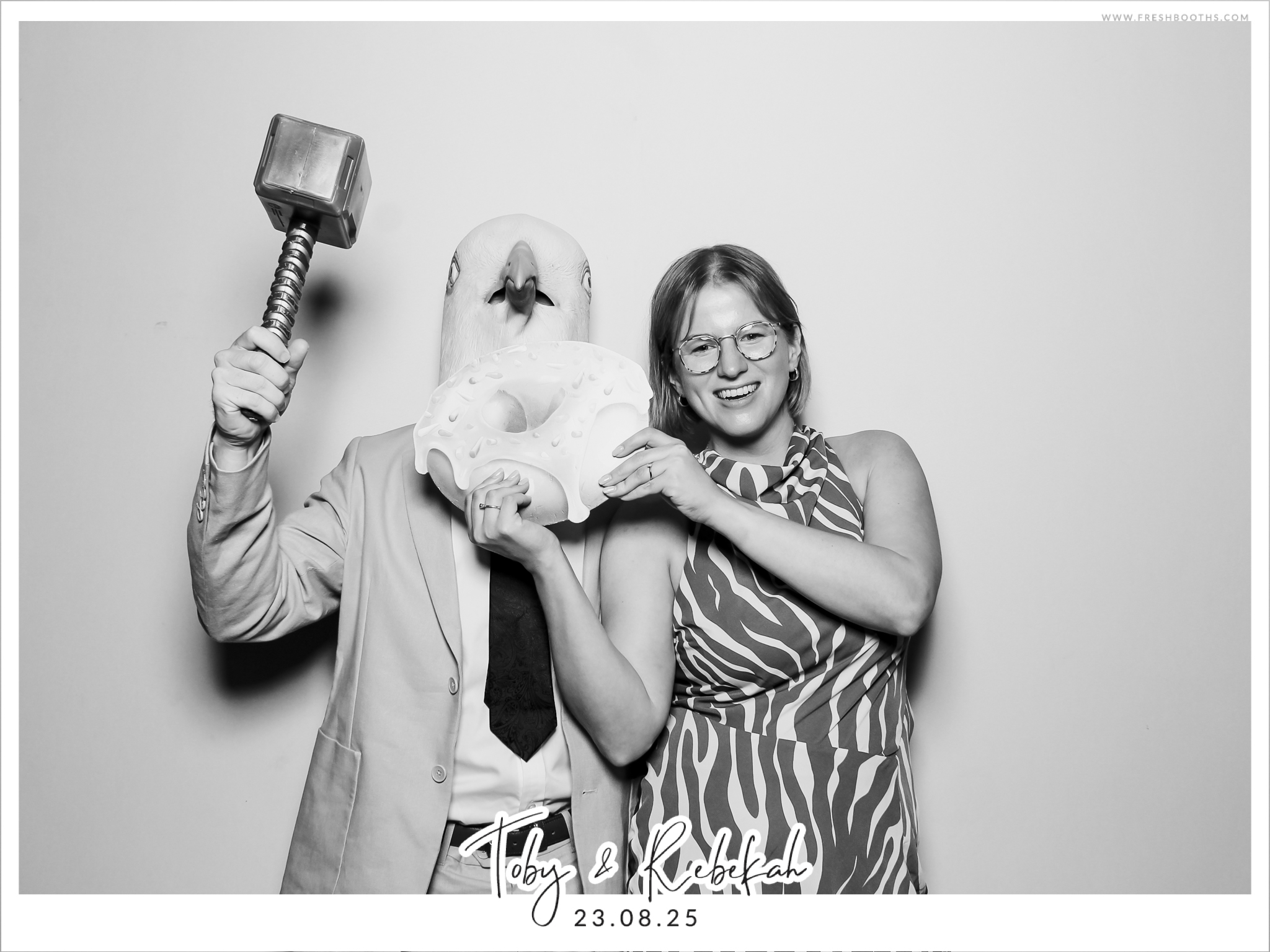 Toby & Rebekah Wedding  | View more photos from the event at gallery.freshbooths.com/u/FreshBooths/Toby-Rebekah-Wedding-0