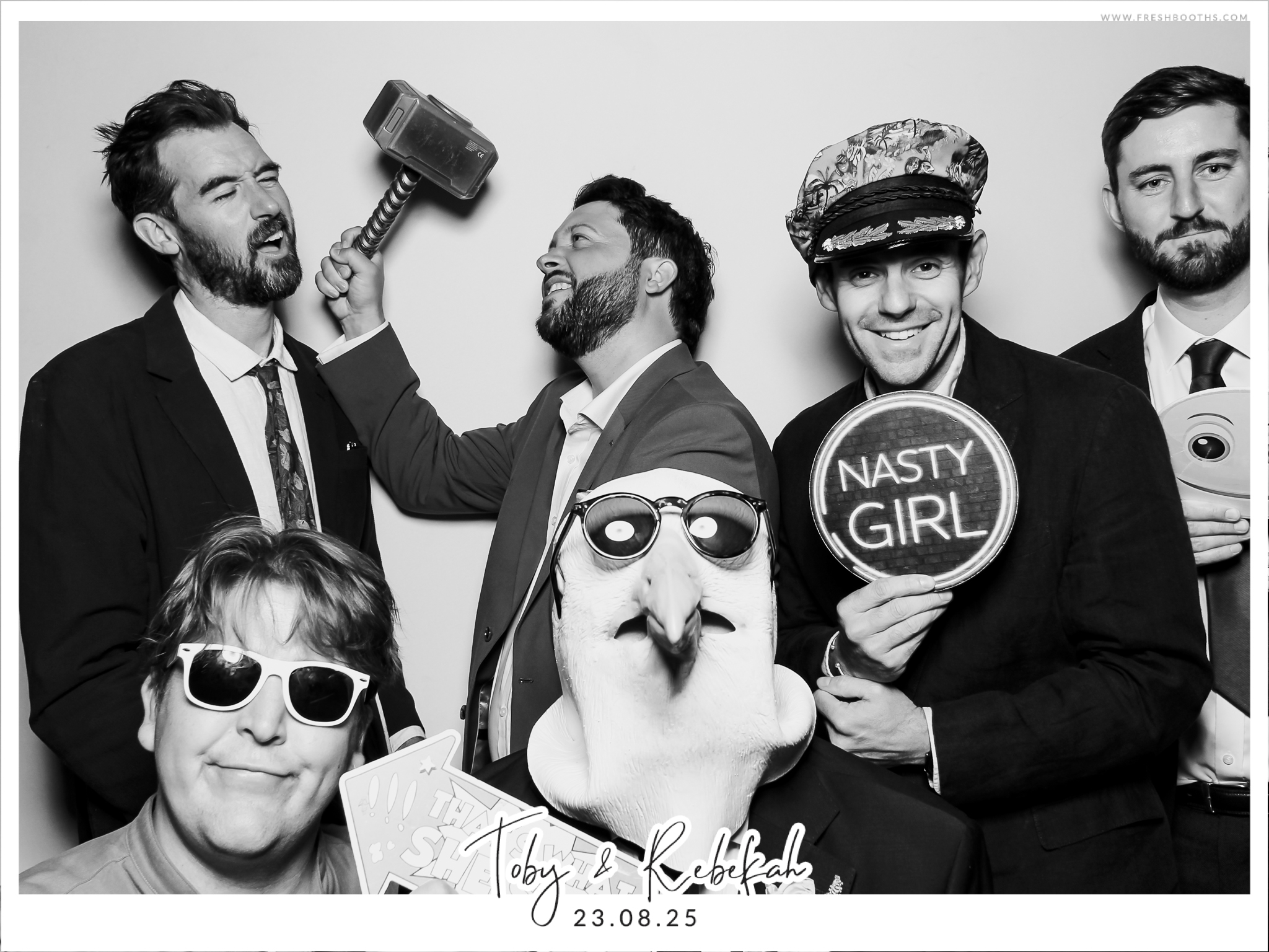 Toby & Rebekah Wedding  | View more photos from the event at gallery.freshbooths.com/u/FreshBooths/Toby-Rebekah-Wedding-0