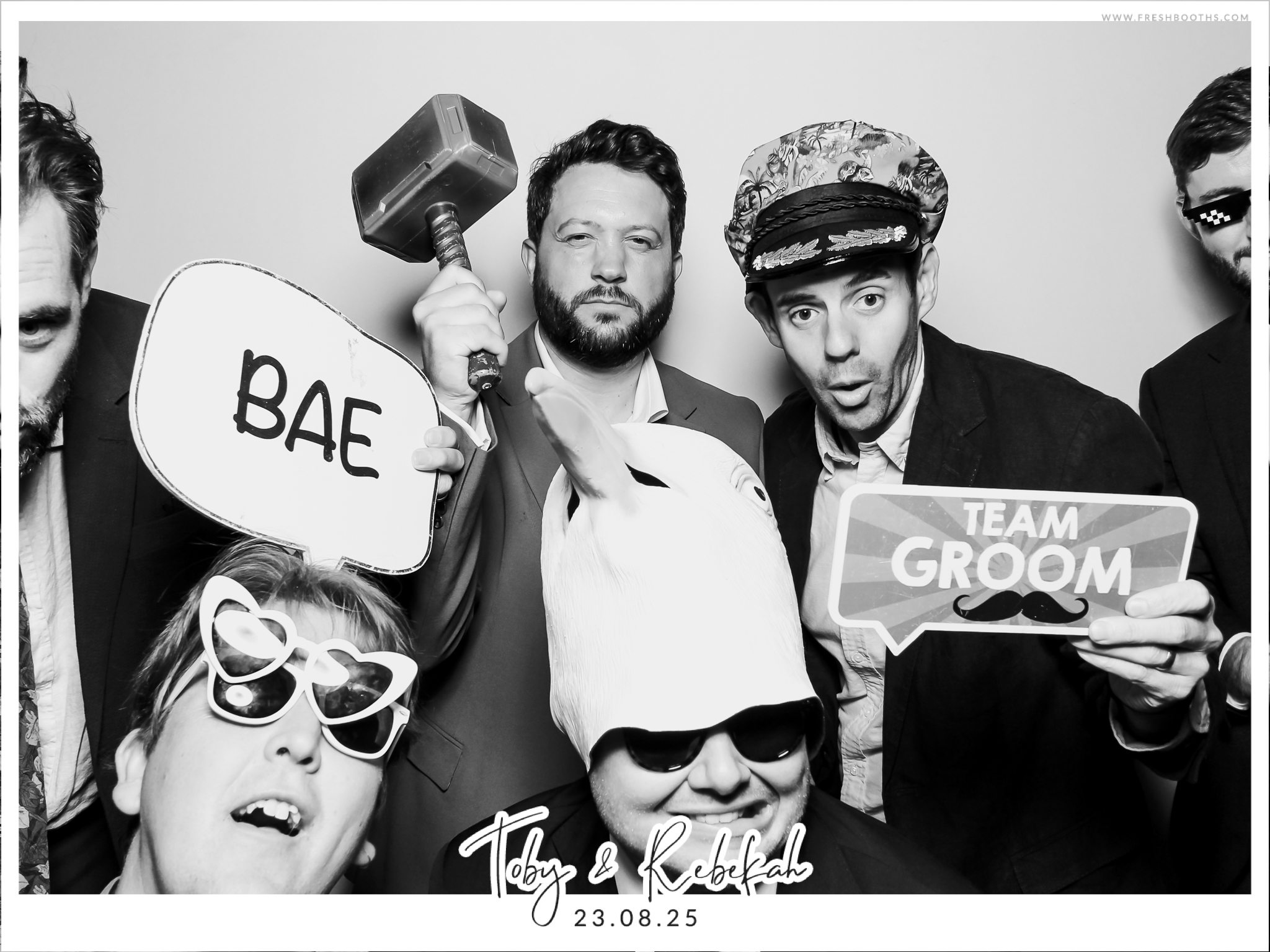 Toby & Rebekah Wedding  | View more photos from the event at gallery.freshbooths.com/u/FreshBooths/Toby-Rebekah-Wedding-0