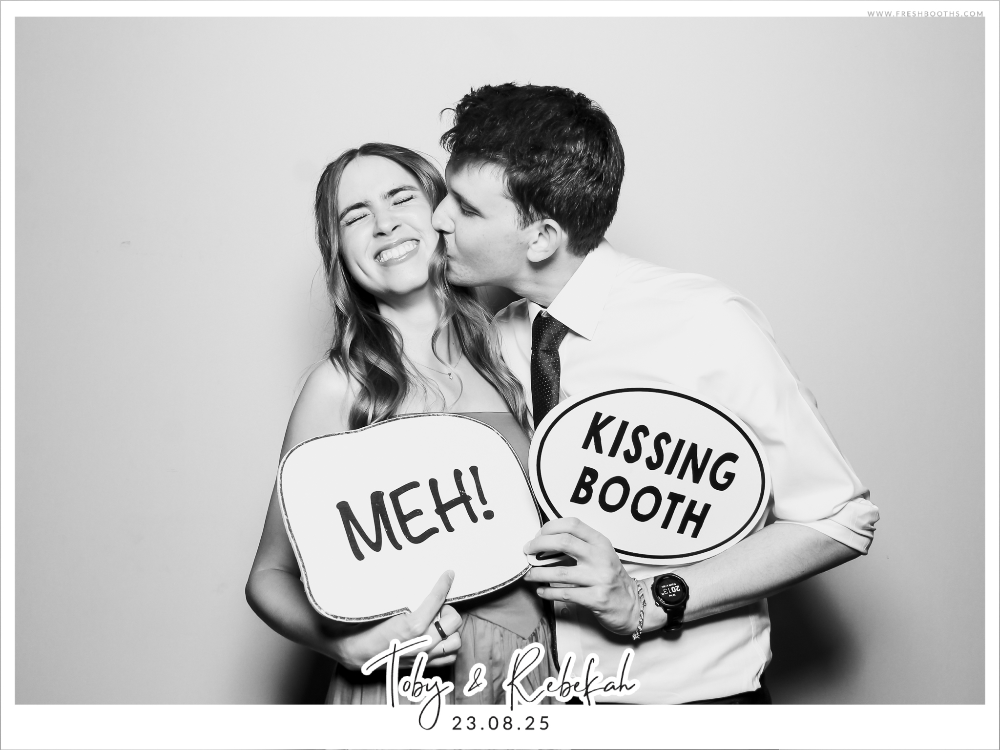 Toby & Rebekah Wedding  | View more photos from the event at gallery.freshbooths.com/u/FreshBooths/Toby-Rebekah-Wedding-0