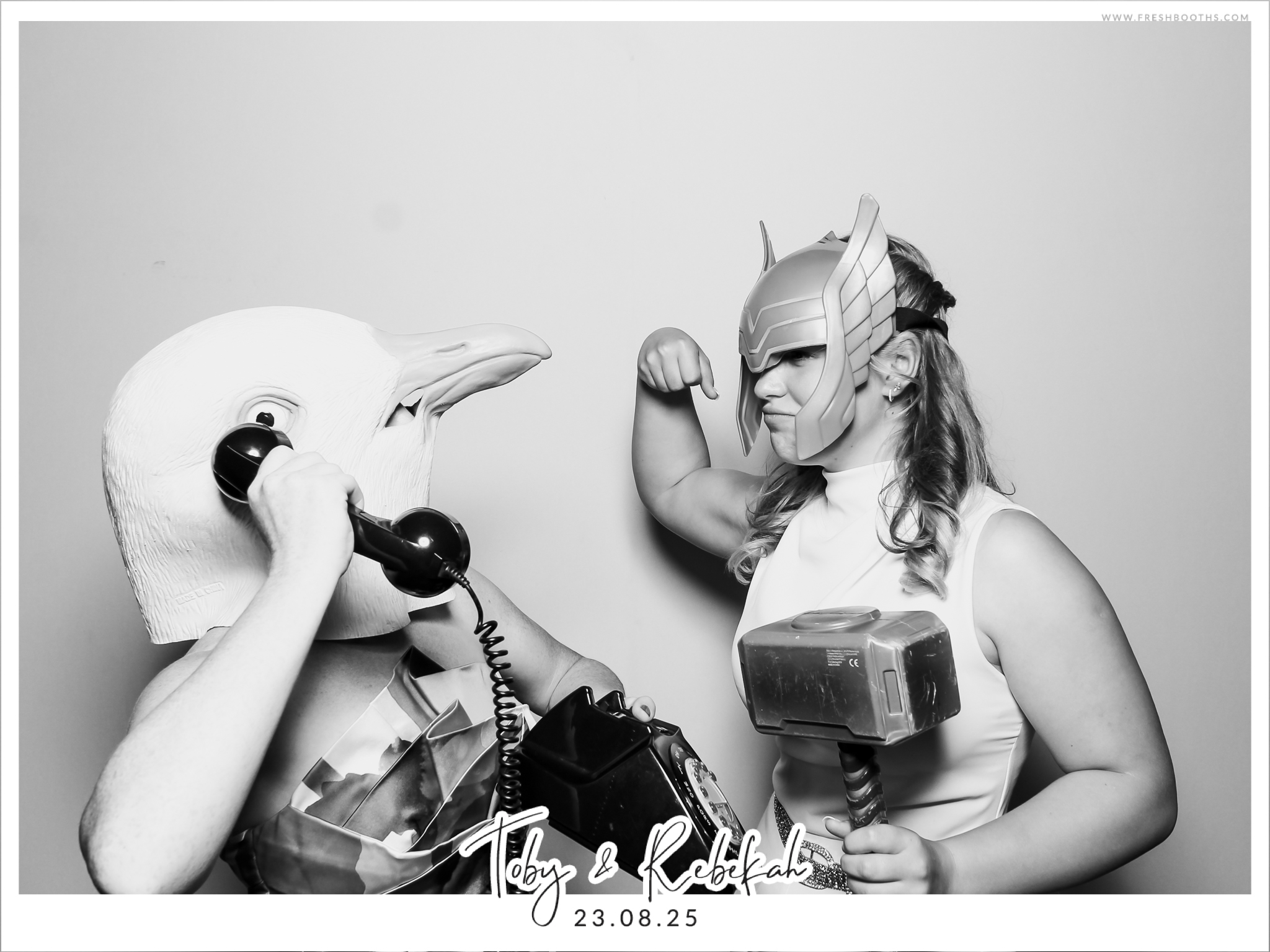 Toby & Rebekah Wedding  | View more photos from the event at gallery.freshbooths.com/u/FreshBooths/Toby-Rebekah-Wedding-0