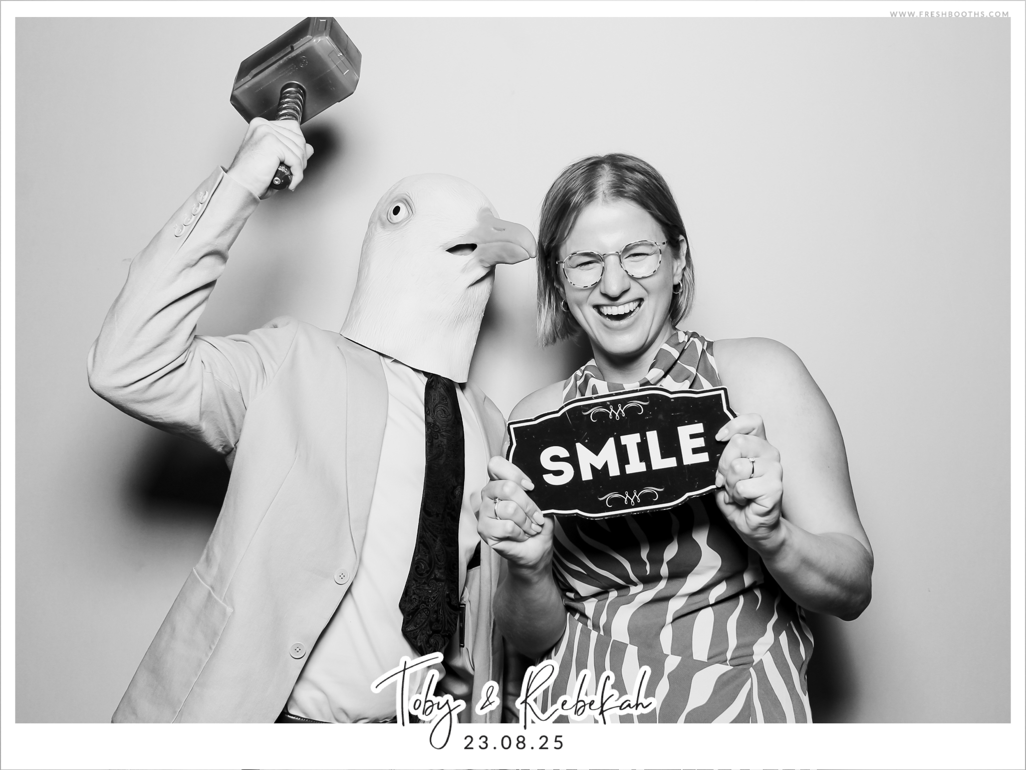 Toby & Rebekah Wedding  | View more photos from the event at gallery.freshbooths.com/u/FreshBooths/Toby-Rebekah-Wedding-0