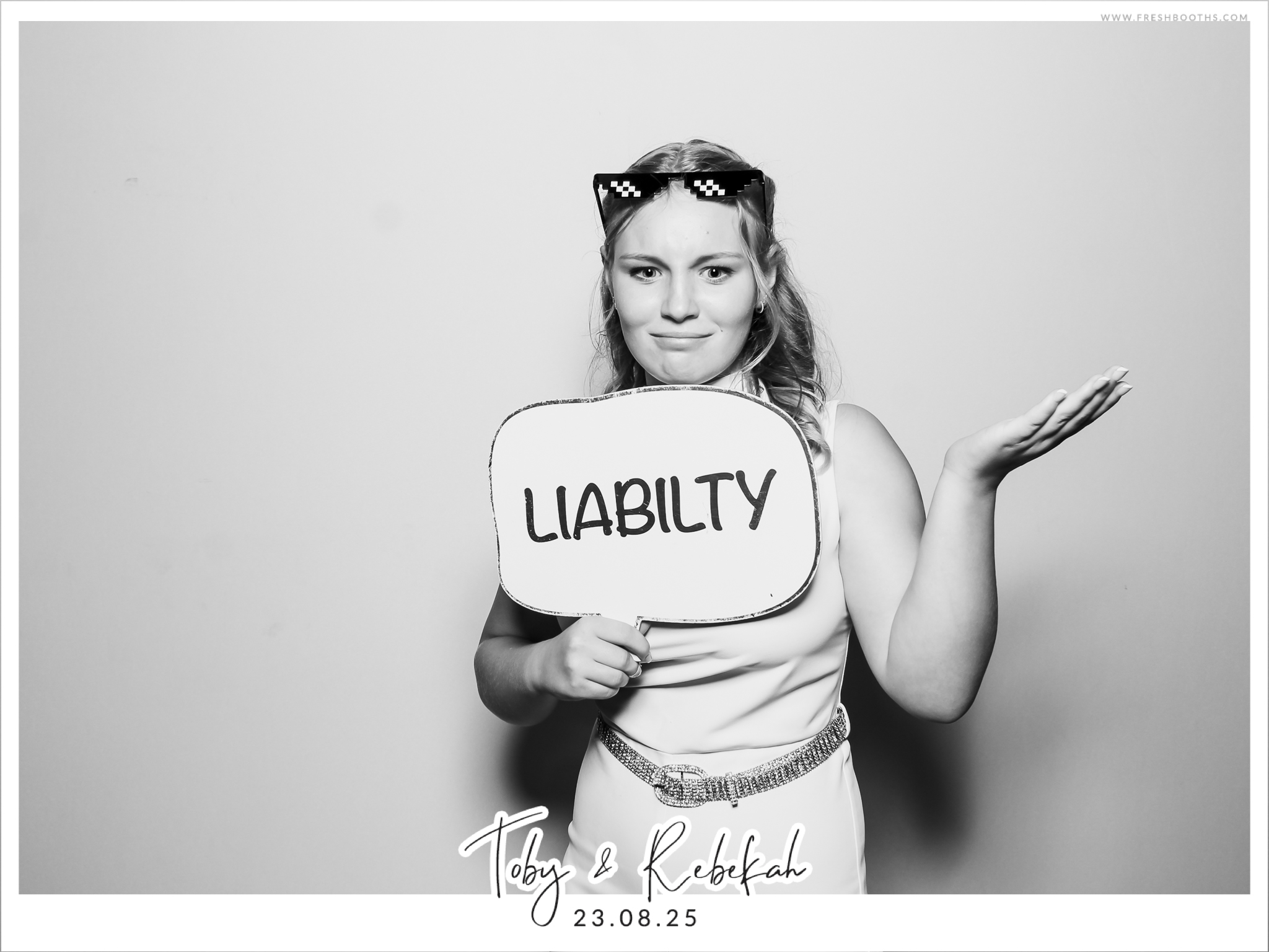 Toby & Rebekah Wedding  | View more photos from the event at gallery.freshbooths.com/u/FreshBooths/Toby-Rebekah-Wedding-0