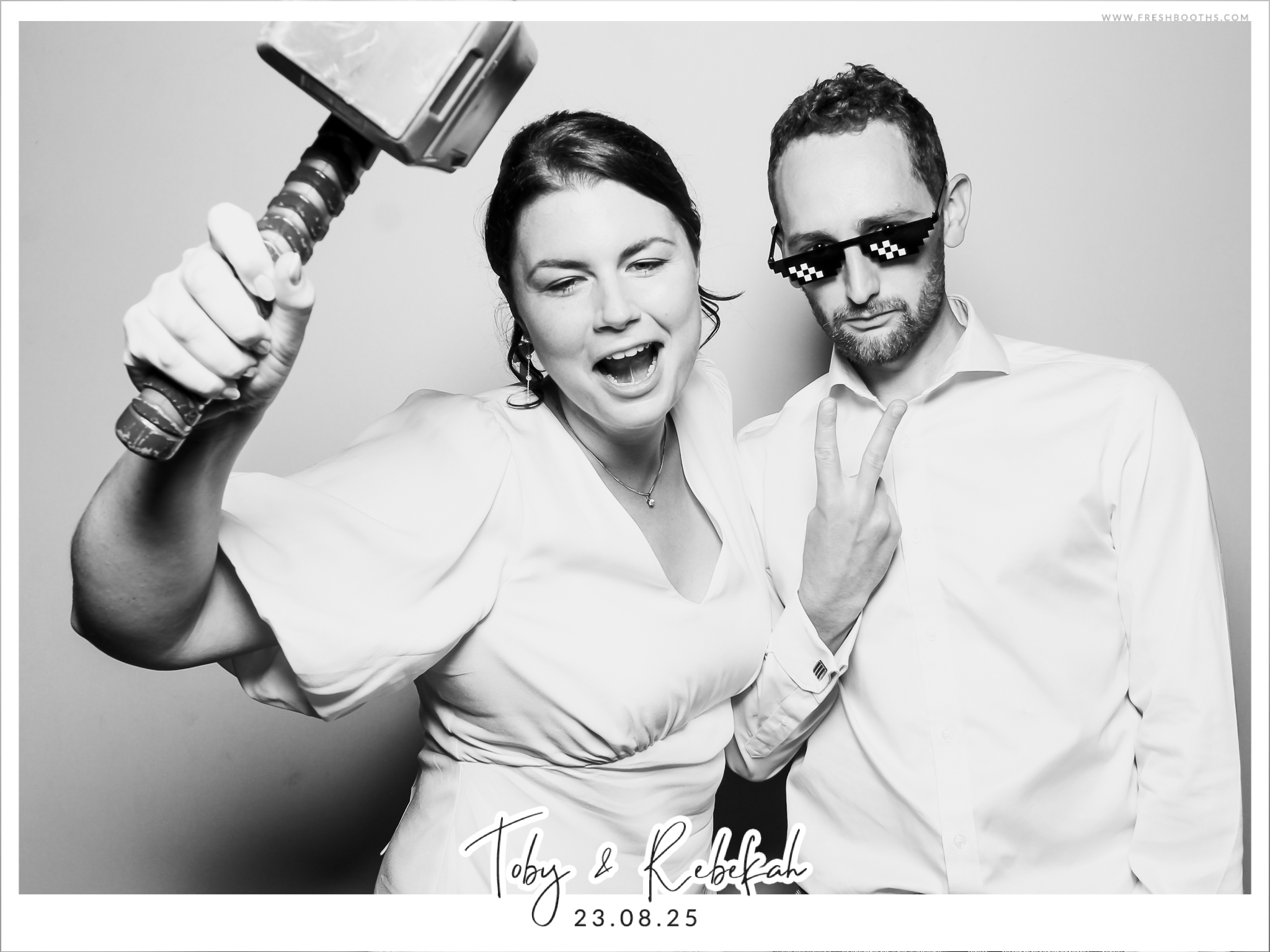 Toby & Rebekah Wedding  | View more photos from the event at gallery.freshbooths.com/u/FreshBooths/Toby-Rebekah-Wedding-0