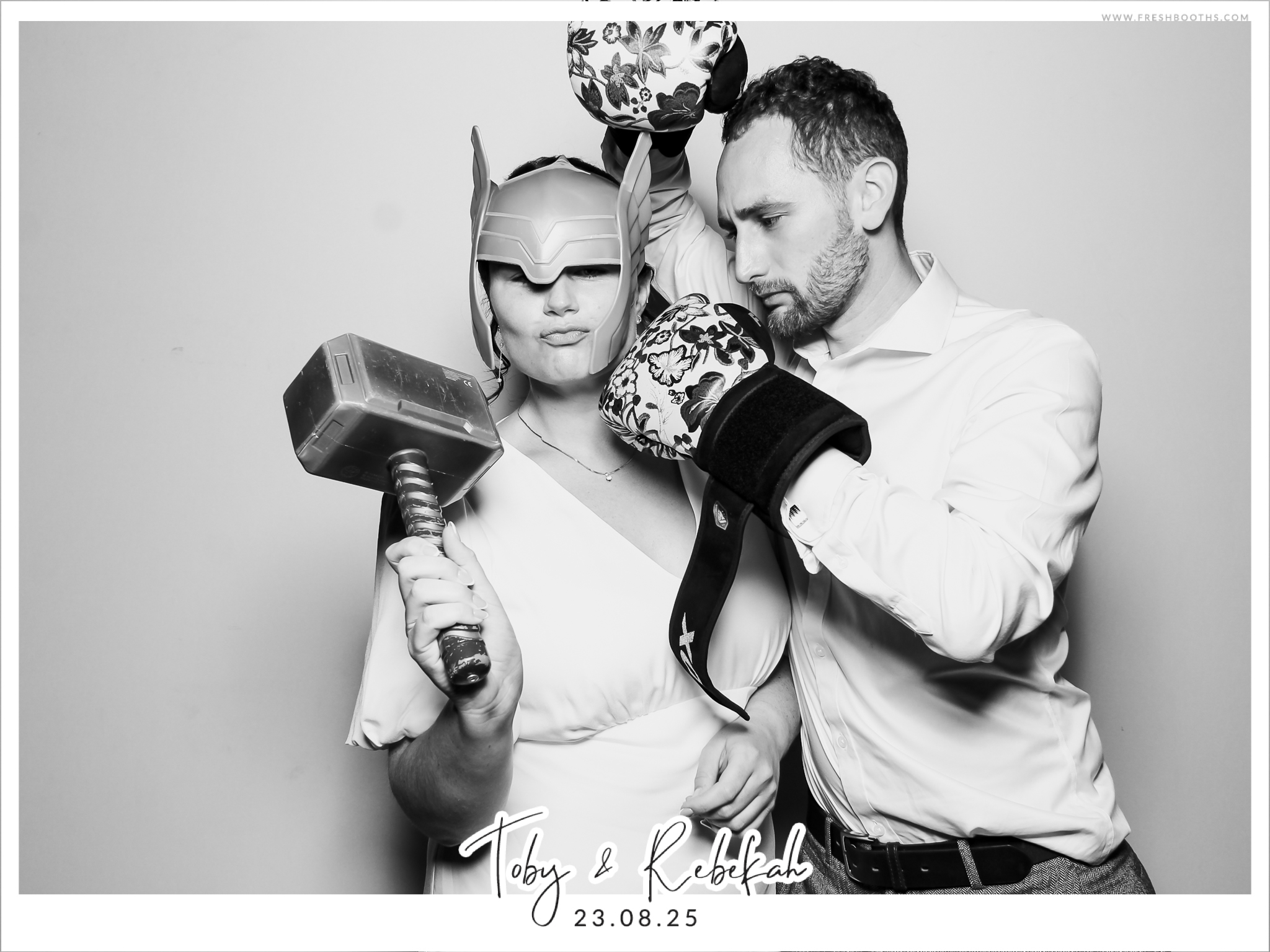 Toby & Rebekah Wedding  | View more photos from the event at gallery.freshbooths.com/u/FreshBooths/Toby-Rebekah-Wedding-0