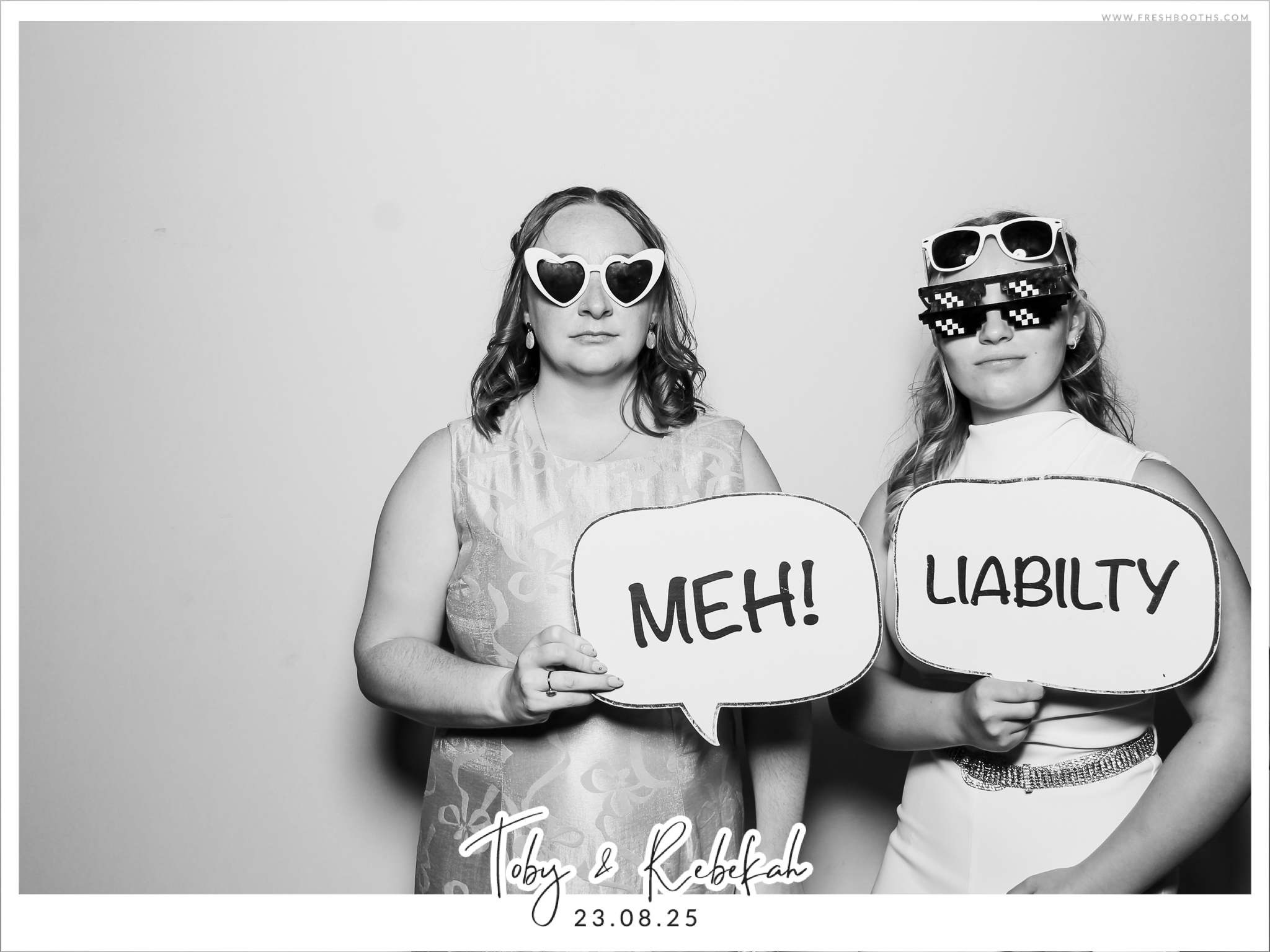 Toby & Rebekah Wedding  | View more photos from the event at gallery.freshbooths.com/u/FreshBooths/Toby-Rebekah-Wedding-0