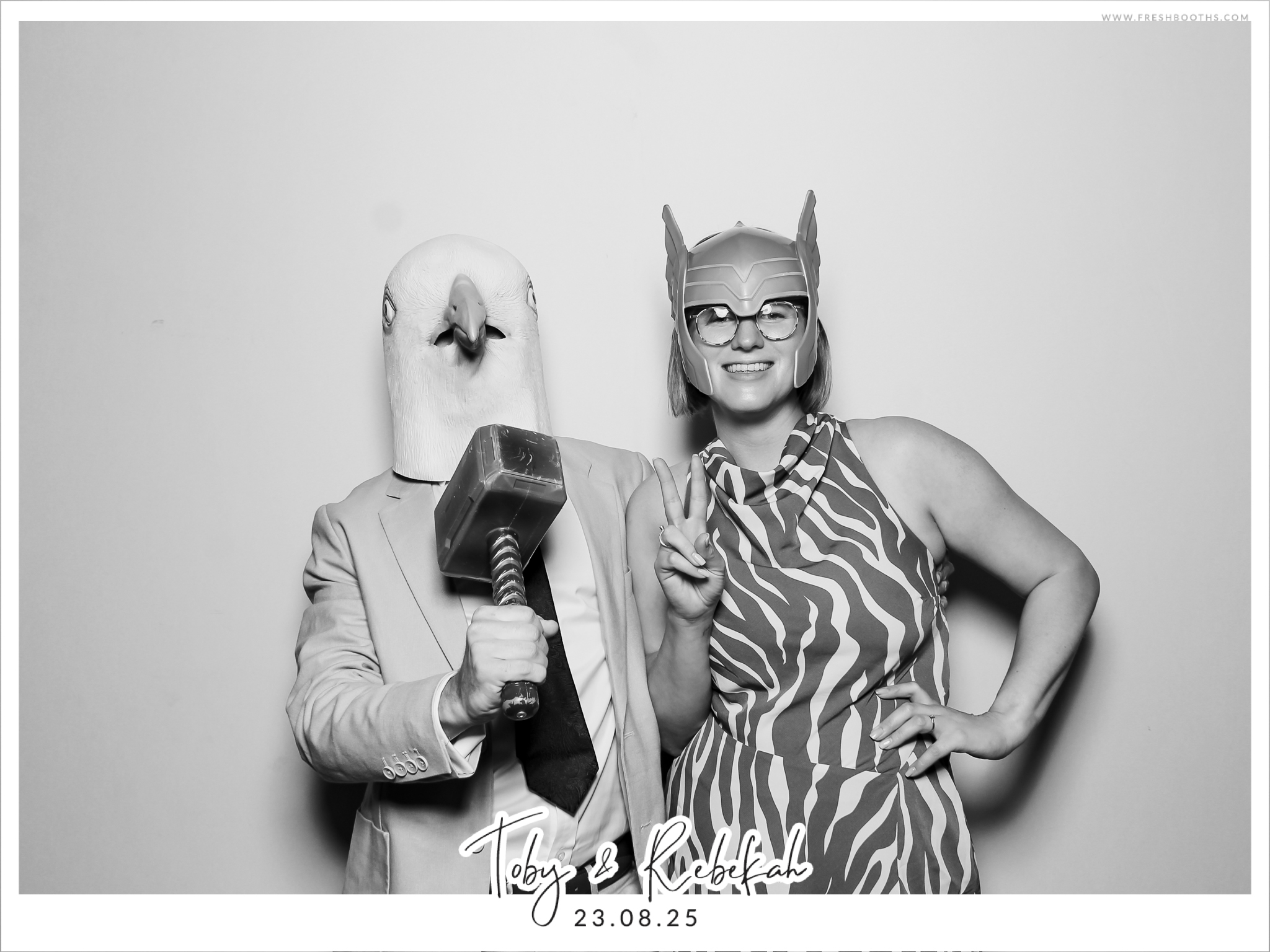 Toby & Rebekah Wedding  | View more photos from the event at gallery.freshbooths.com/u/FreshBooths/Toby-Rebekah-Wedding-0