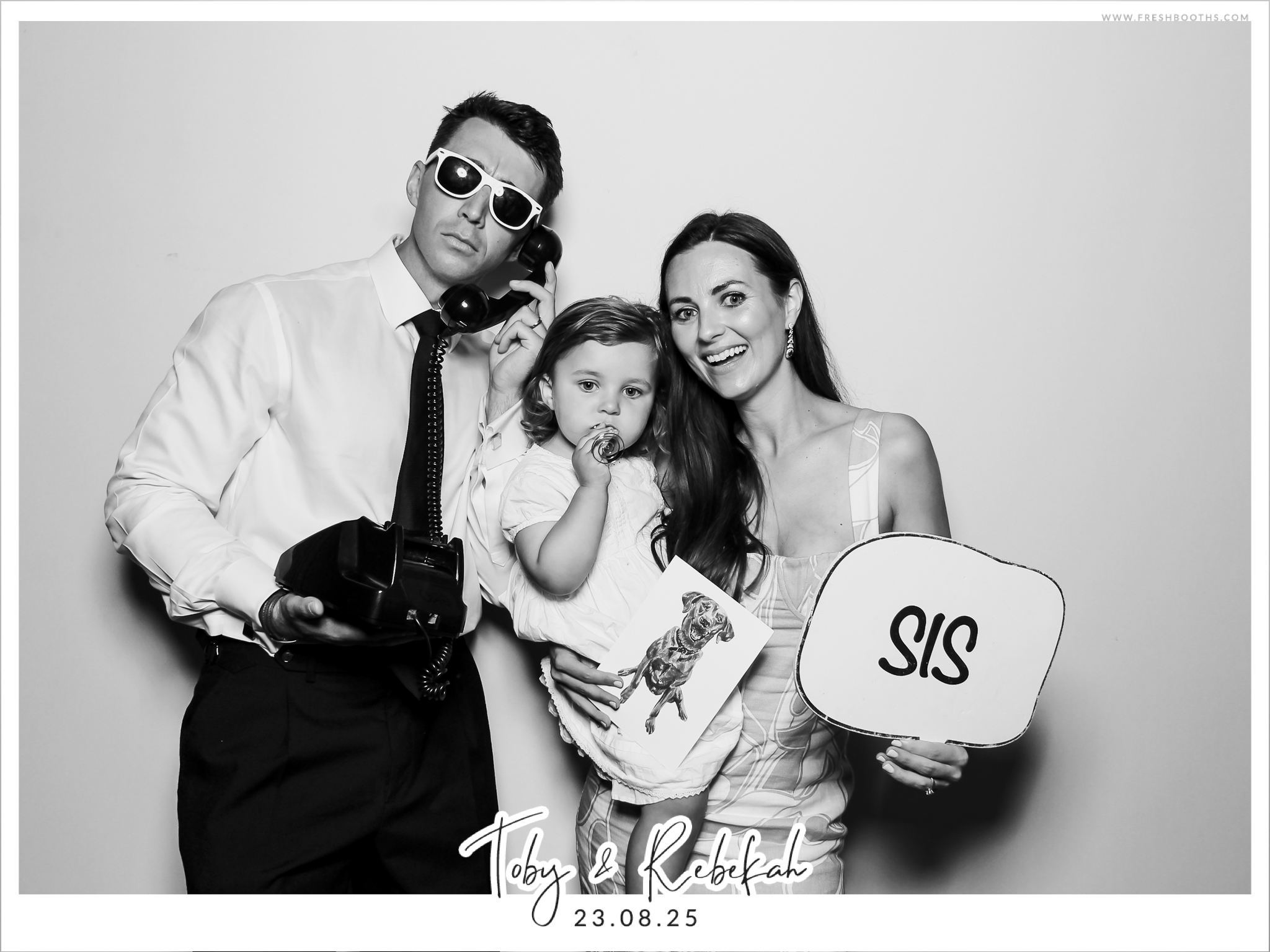 Toby & Rebekah Wedding  | View more photos from the event at gallery.freshbooths.com/u/FreshBooths/Toby-Rebekah-Wedding-0