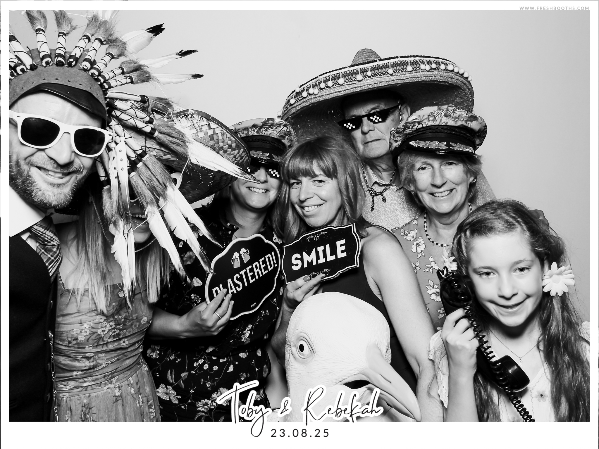 Toby & Rebekah Wedding  | View more photos from the event at gallery.freshbooths.com/u/FreshBooths/Toby-Rebekah-Wedding-0