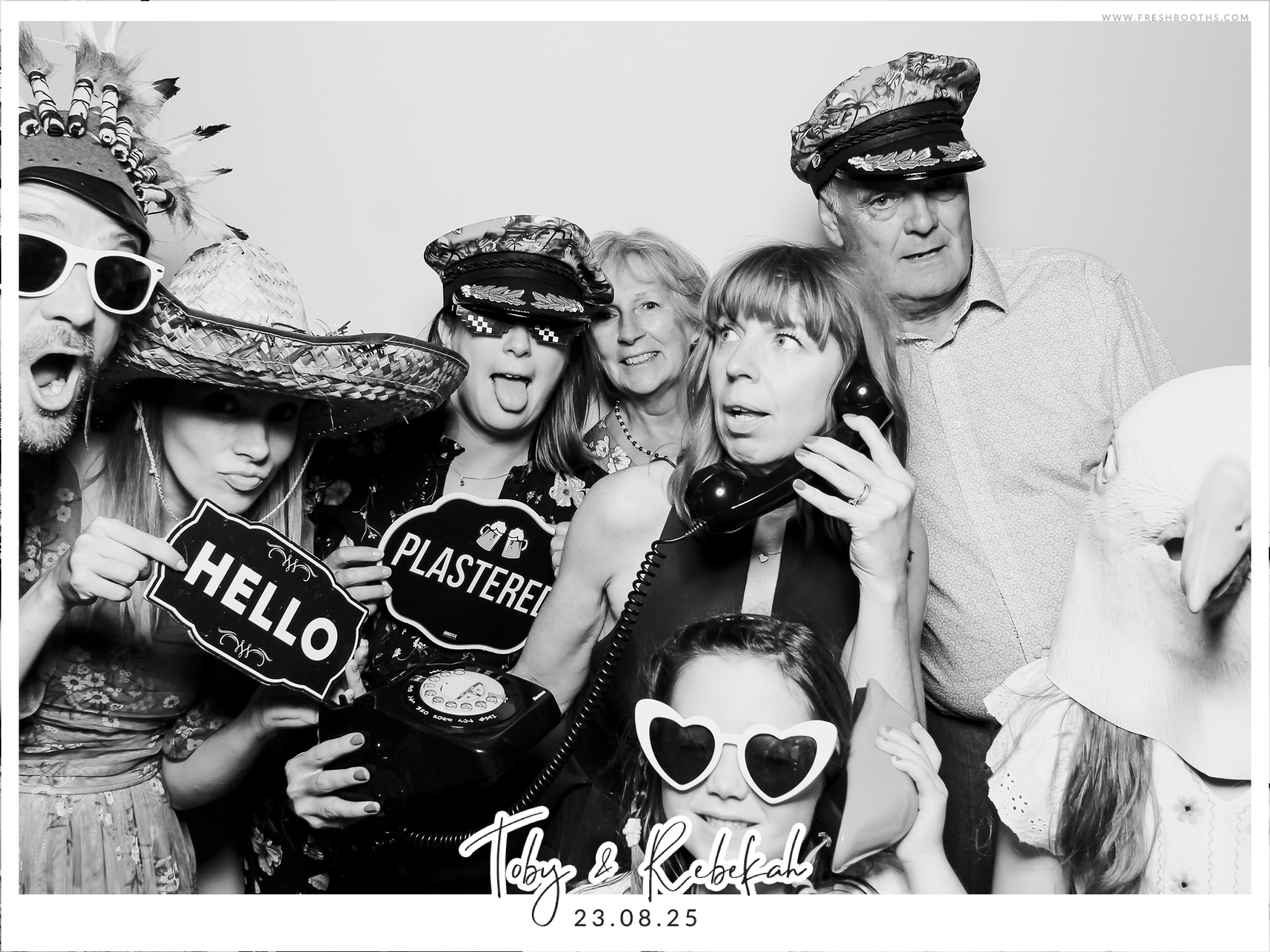 Toby & Rebekah Wedding  | View more photos from the event at gallery.freshbooths.com/u/FreshBooths/Toby-Rebekah-Wedding-0