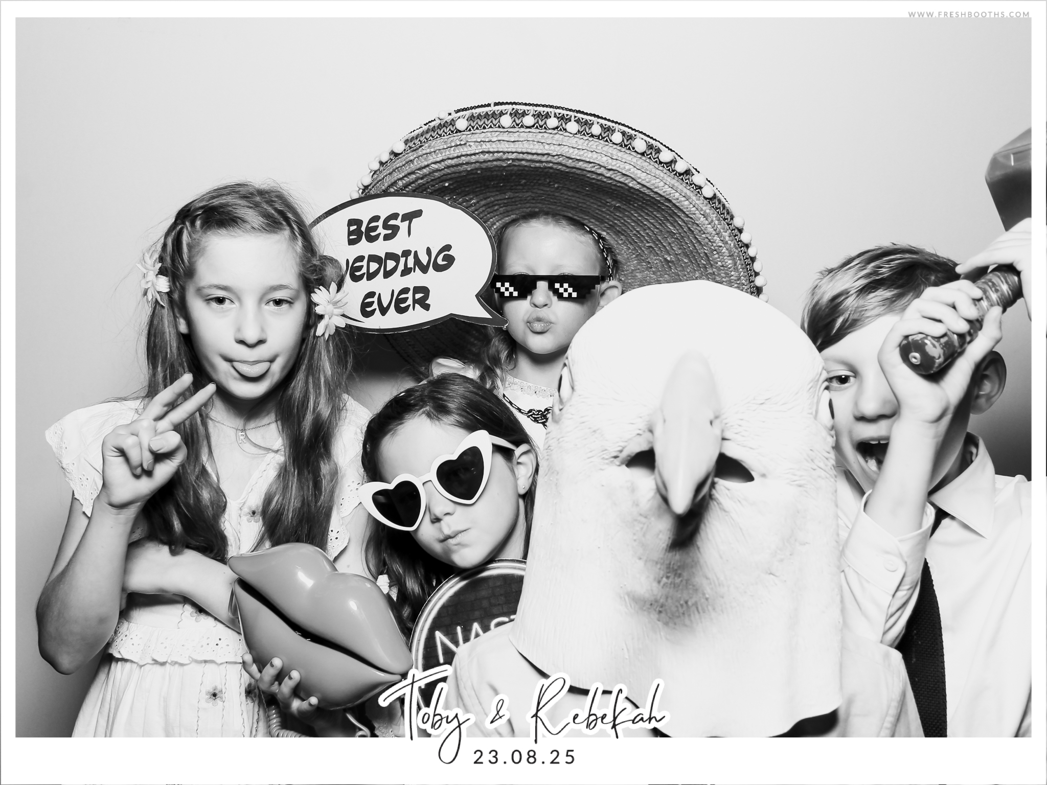 Toby & Rebekah Wedding  | View more photos from the event at gallery.freshbooths.com/u/FreshBooths/Toby-Rebekah-Wedding-0